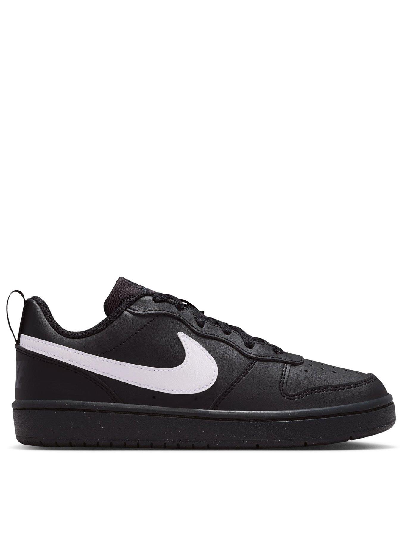 Nike Big Kids Nike Court Borough Low Recraft Trainers - Black