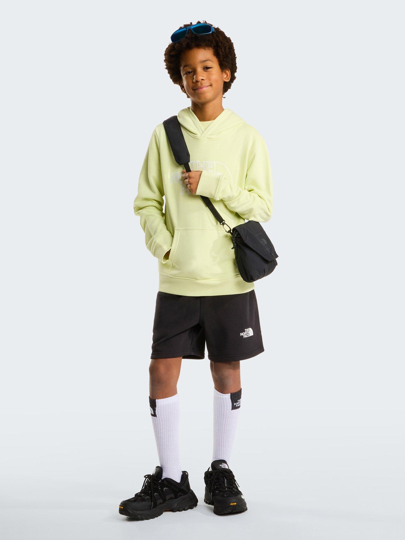 The North Face Junior Boys Simple Dome Light Shorts, Black, Size M=10 Years
