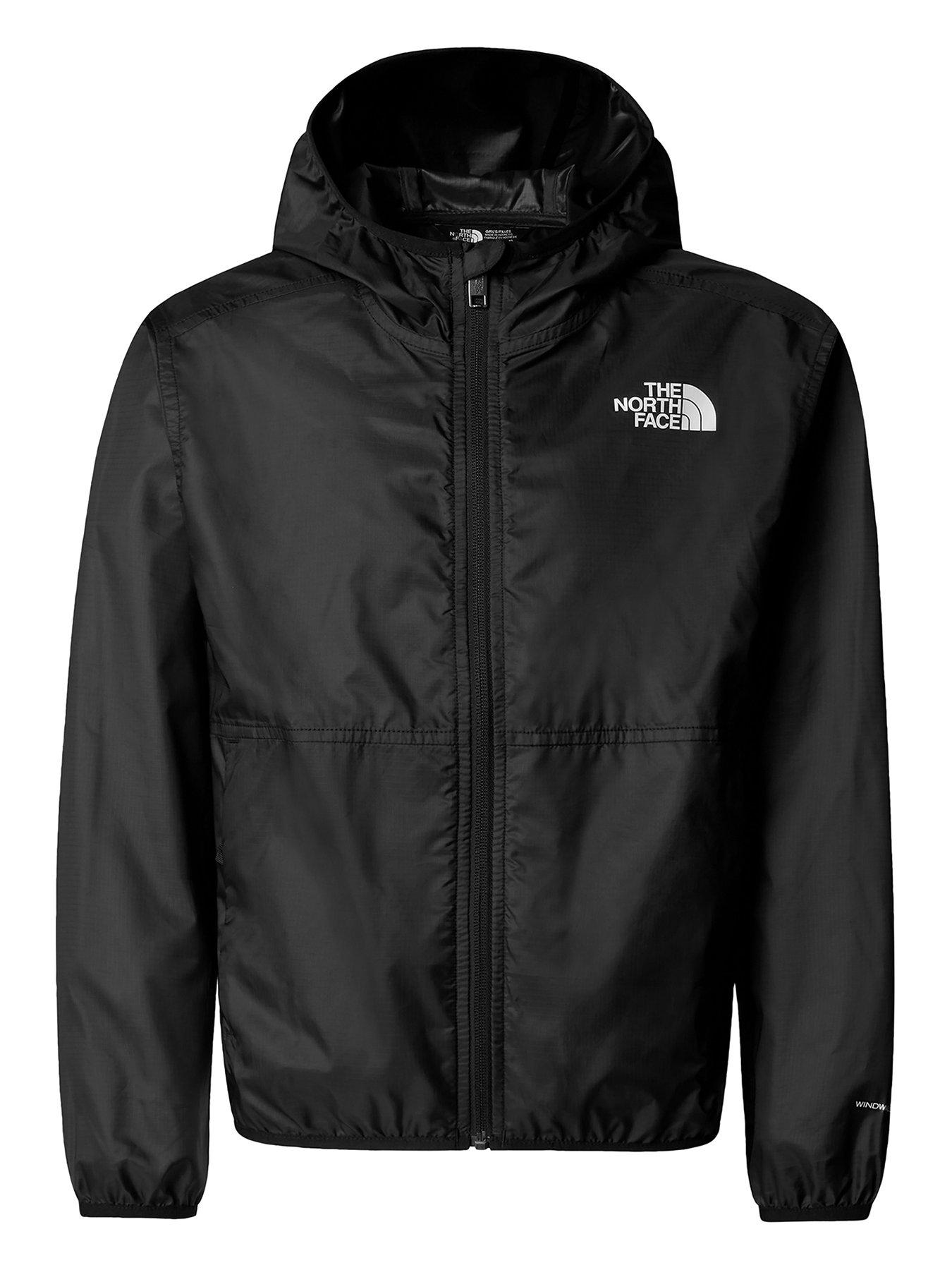 Image 2 of 6 of The North Face Junior Girls Cyclone Wind Jacket - Black