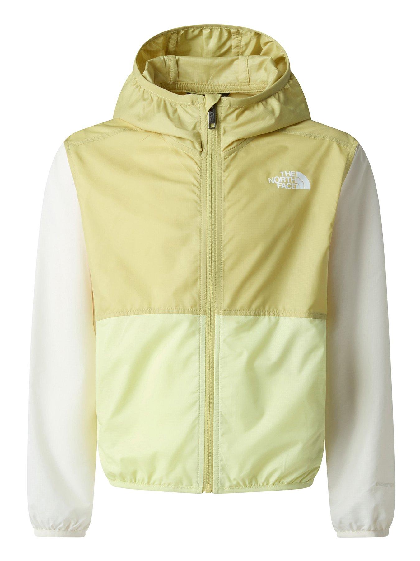 Image 2 of 5 of The North Face Junior Girls Cyclone Wind Jacket - Yellow