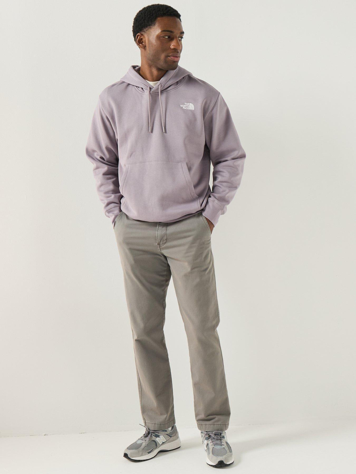 Image 3 of 6 of The North Face Mens Essential Relaxed Hoodie - Grey