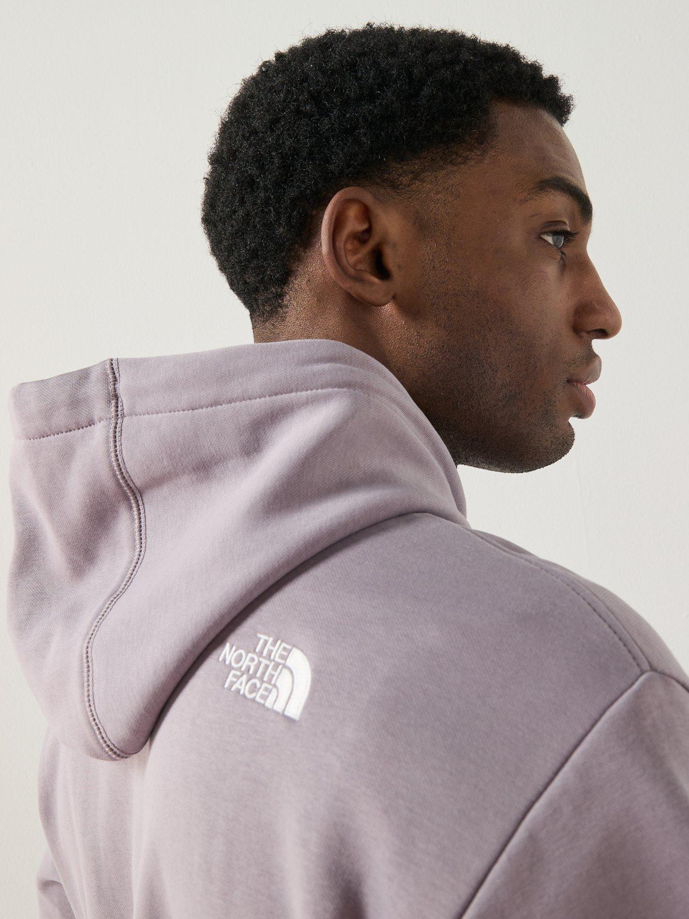 Image 4 of 6 of The North Face Mens Essential Relaxed Hoodie - Grey