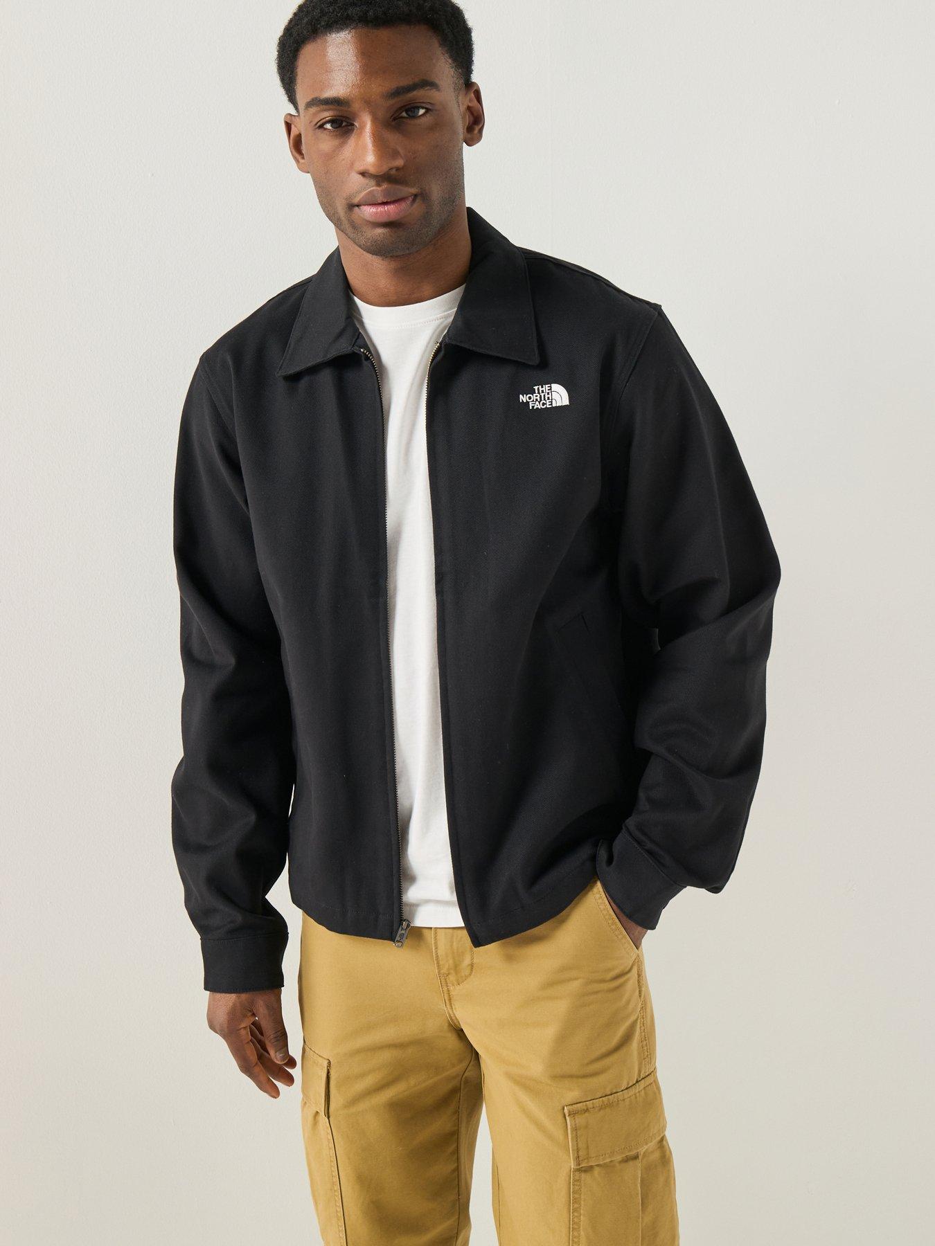 The North Face Mens Twill Collared Jacket - Black
