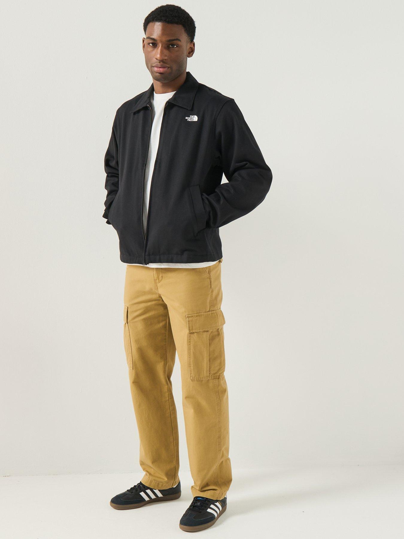 The North Face Mens Twill Collared Jacket - Black | Very