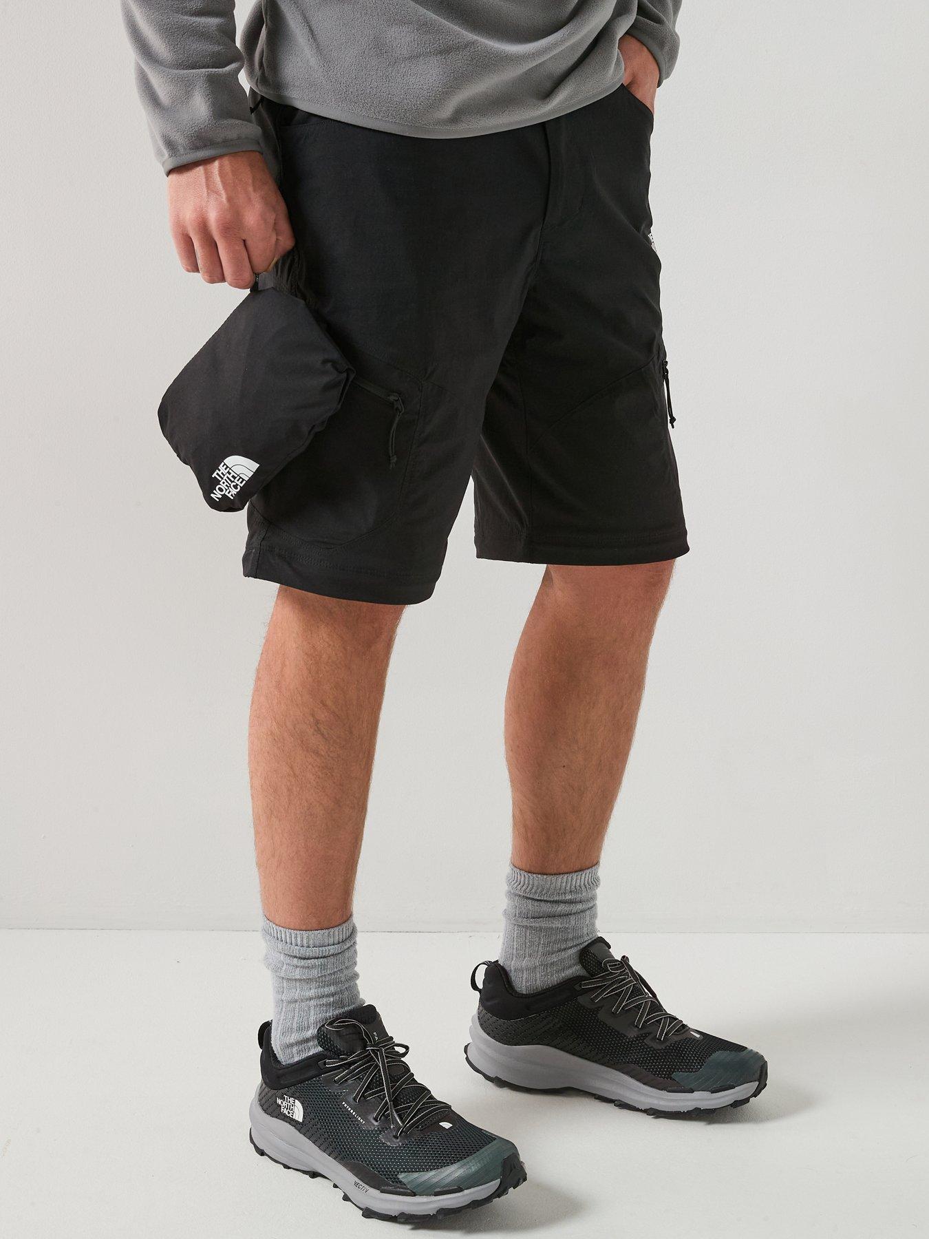 Image 4 of 6 of The North Face Mens Exploration Tapered Regular Convertible Trousers - Black