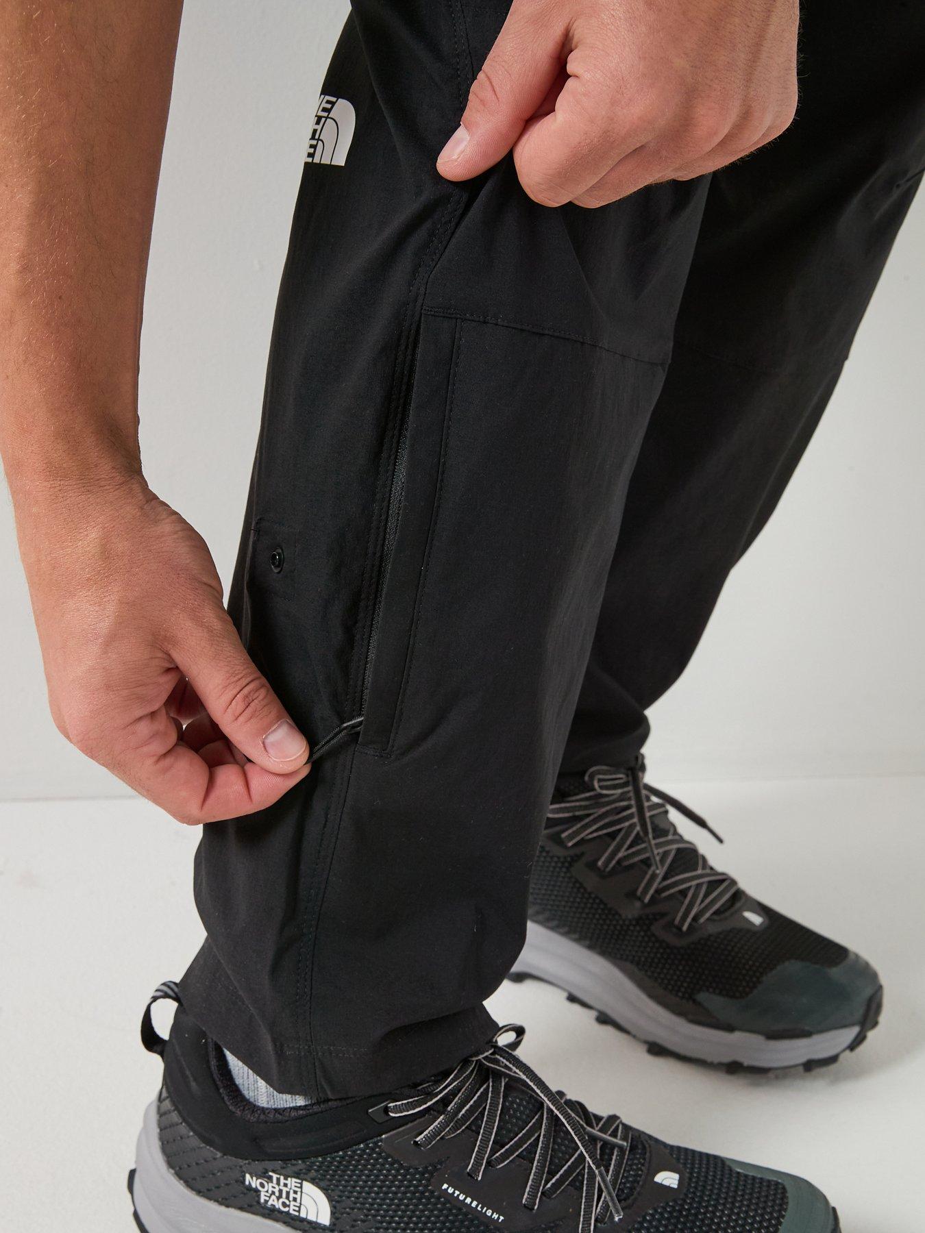 Image 6 of 6 of The North Face Mens Exploration Tapered Regular Convertible Trousers - Black
