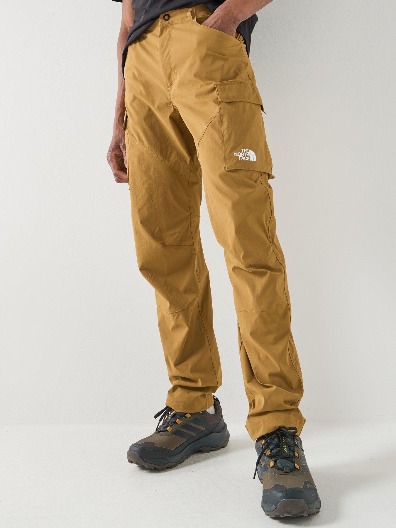 The North Face Mens Exploration Regular Tapered Cargo Trousers - Khaki Stone