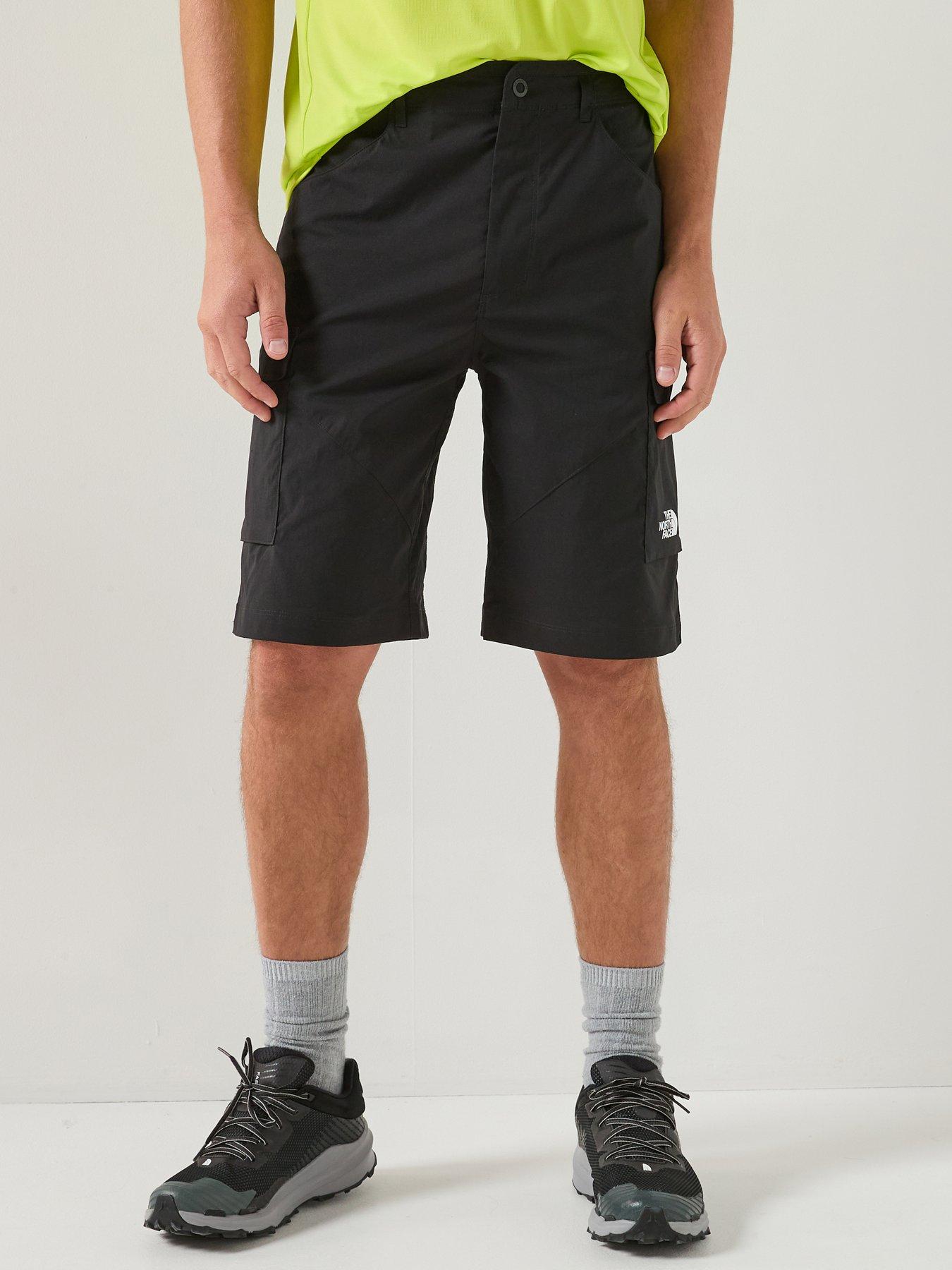 the-north-face-mens-exploration-cargo-shorts-black
