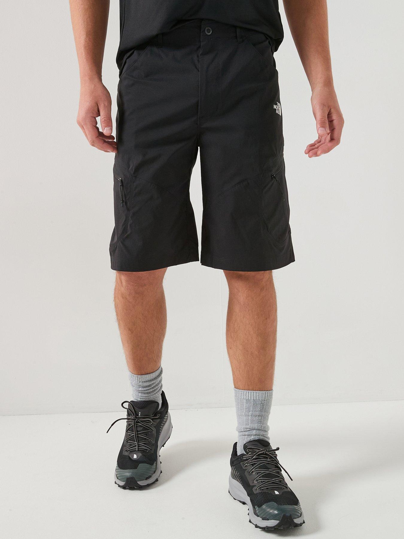 Image 1 of 6 of The North Face Mens Exploration Shorts - Black