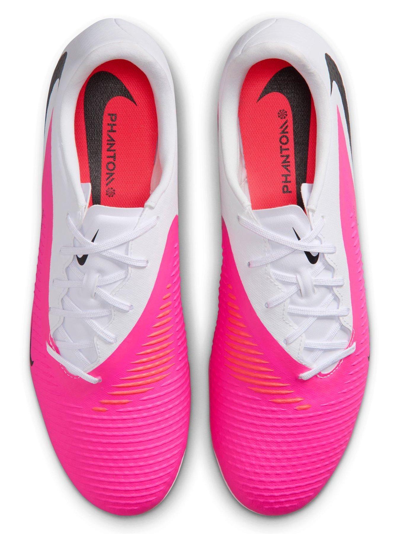 Nike Mens Phantom 6 Low Academy Firm Ground Football Boots - Pink