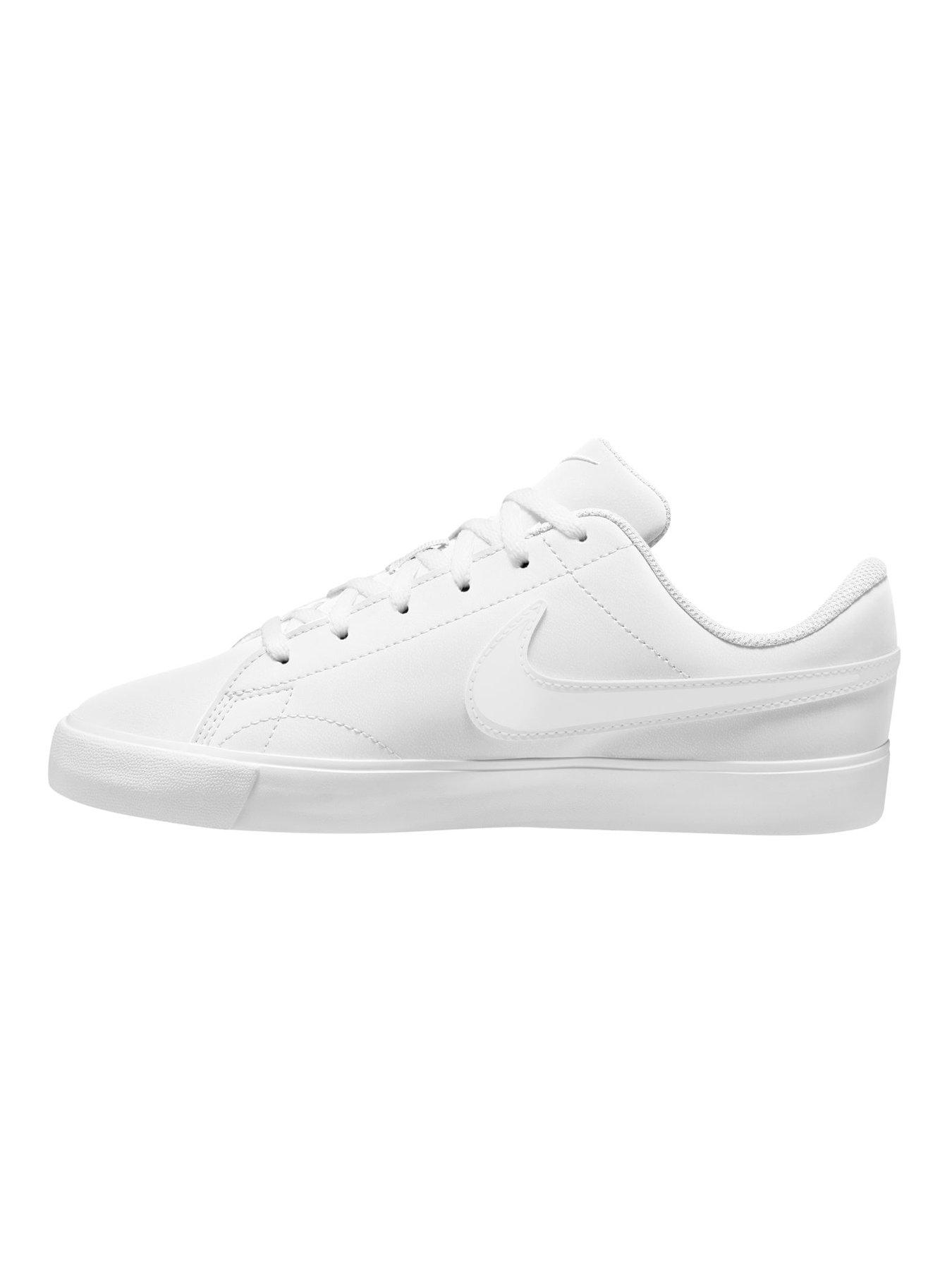 Image 4 of 4 of Nike Big Kids' Tennis Essential Trainers - White