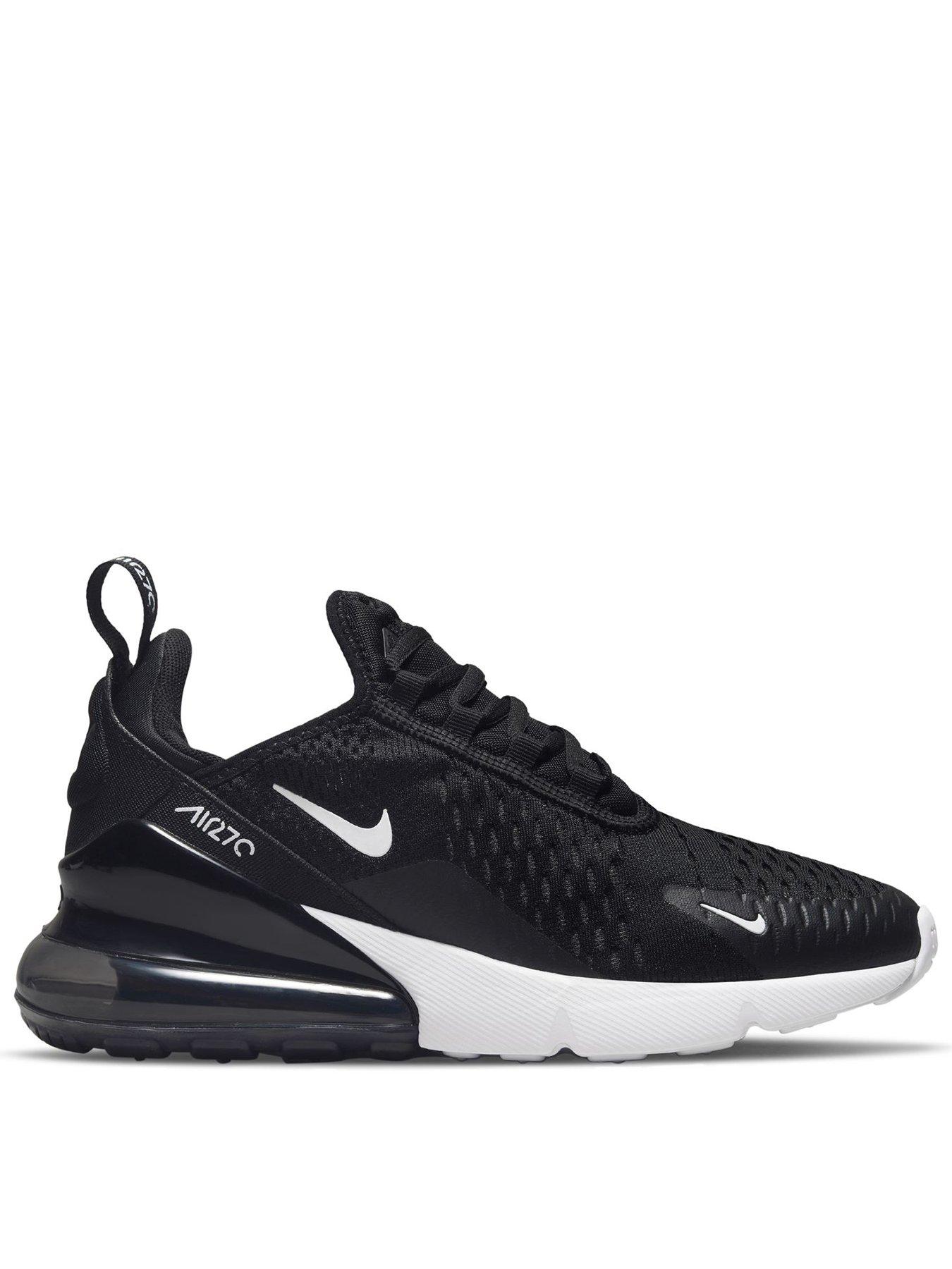 Nike Big Kids Nike Air Max 270 Shoes - Black