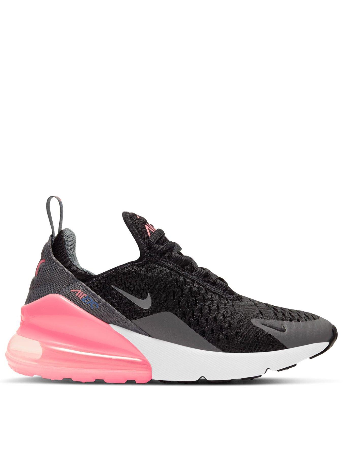 Nike Big Kids Nike Air Max 270 Trainers - Black