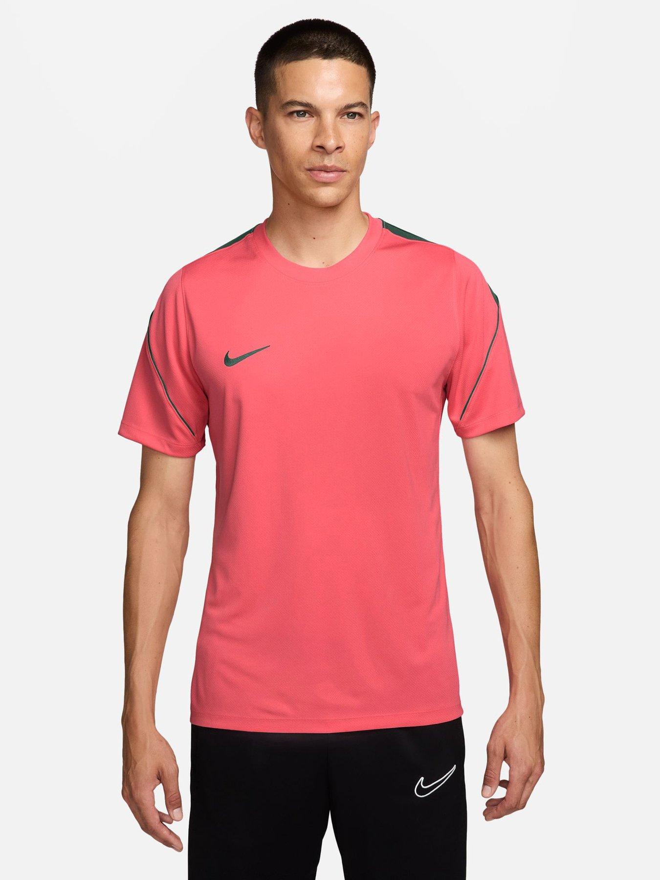 Nike Mens Dri-FIT Strike Football Top, Hot Lava/Anthracite/Anthracite, Size M, Men