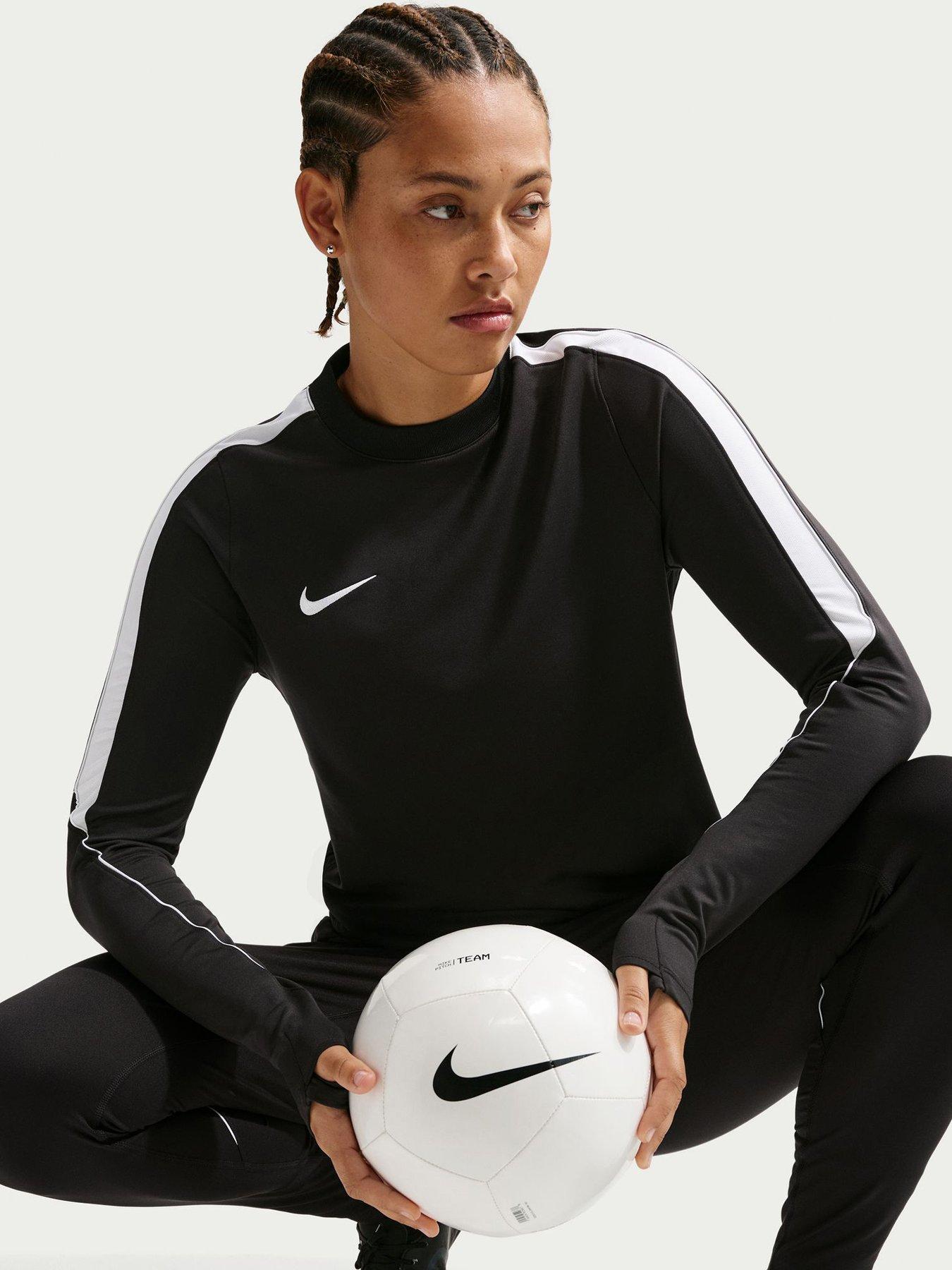 Nike Womens Strike Crew Top - Black