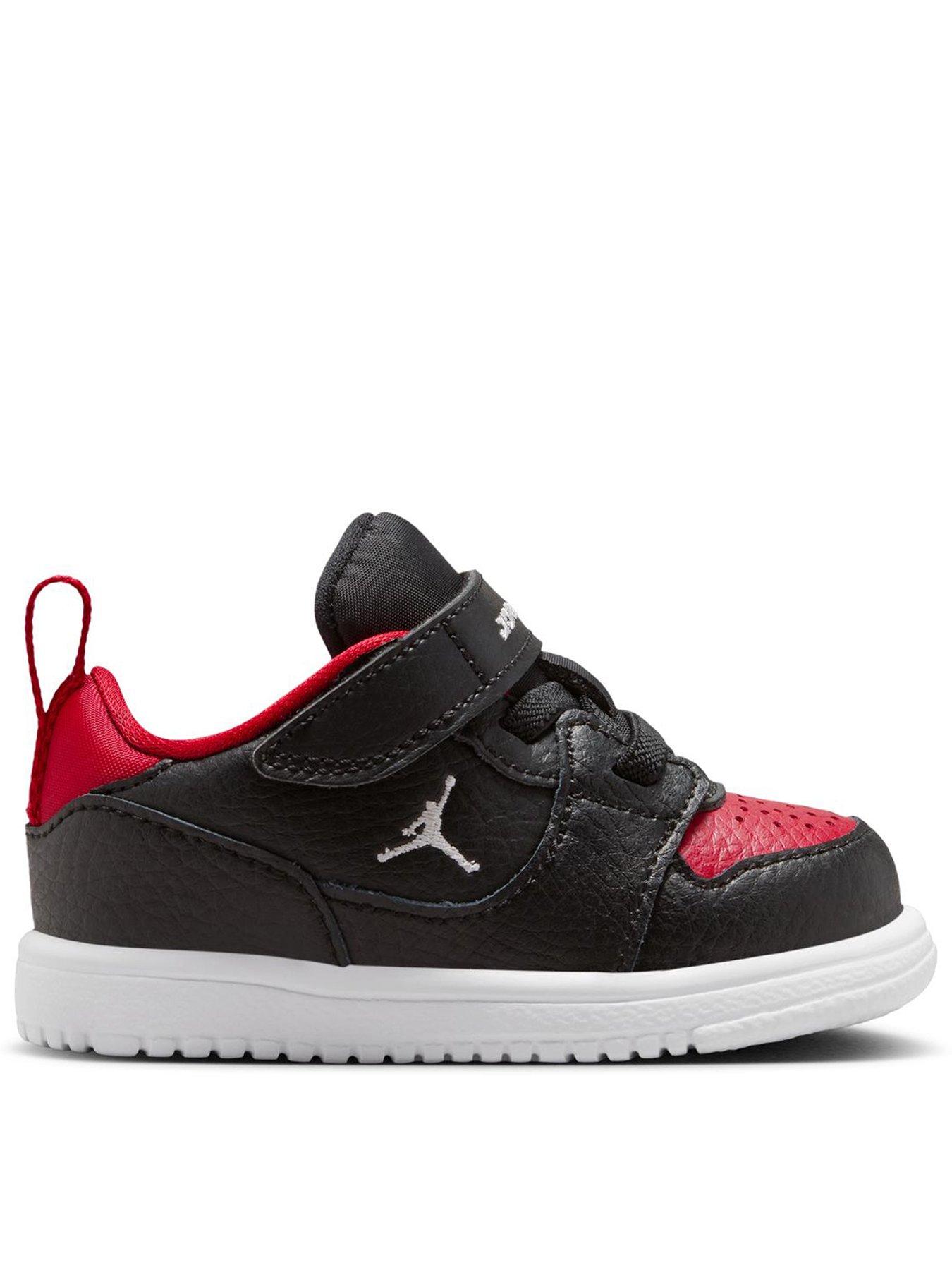 Jordan Nike Baby/Toddler Court Connect Low Shoes - Black