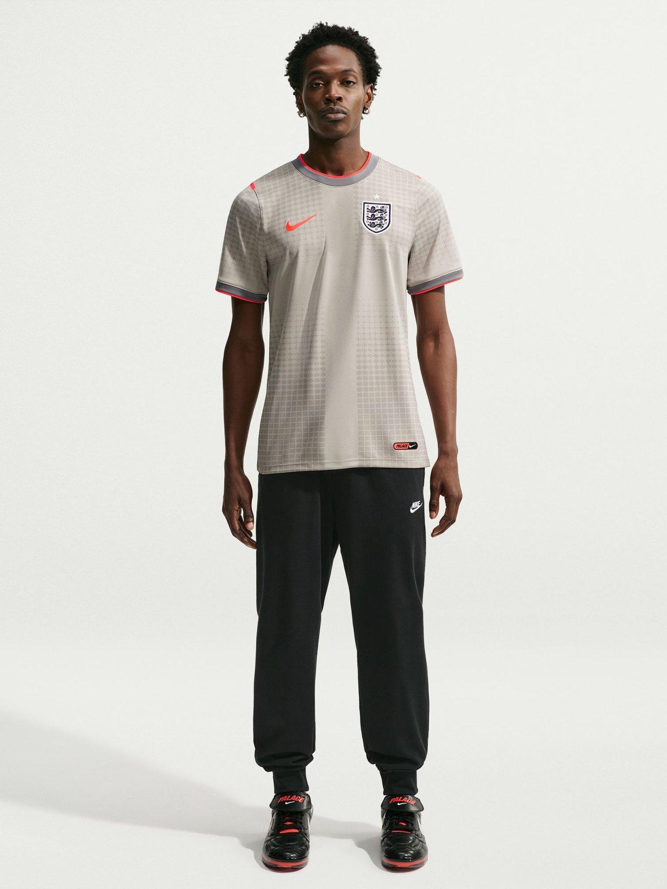Nike Mens England X Palace Pre Match Top - Grey | Very