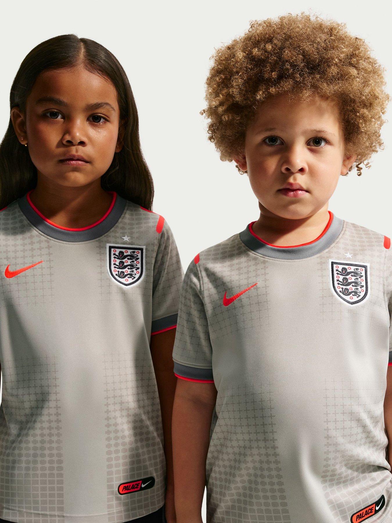Nike England X Palace Little Kids Pre Match Top - Grey | Very