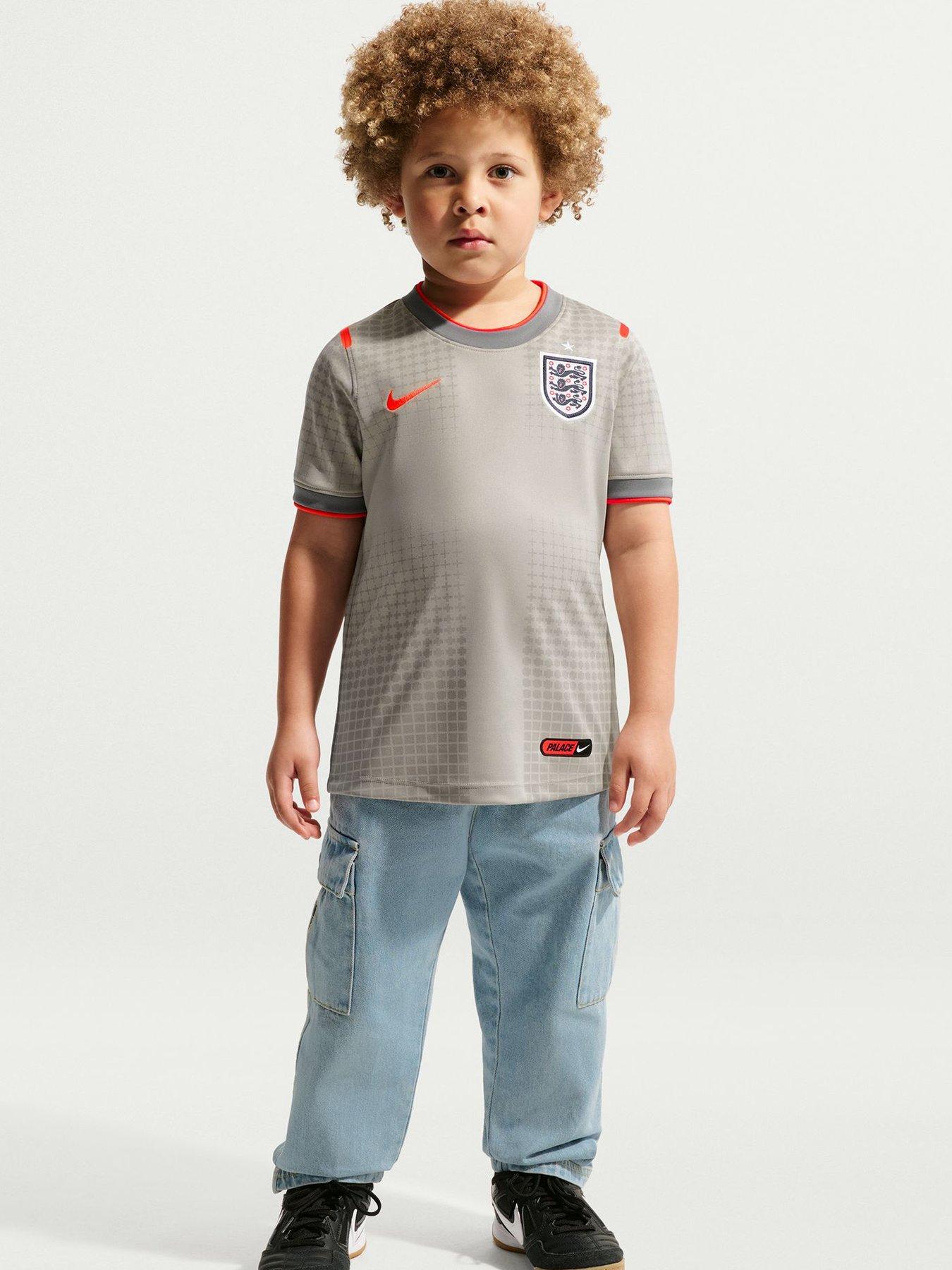 Nike England X Palace Little Kids Pre Match Top - Grey | Very