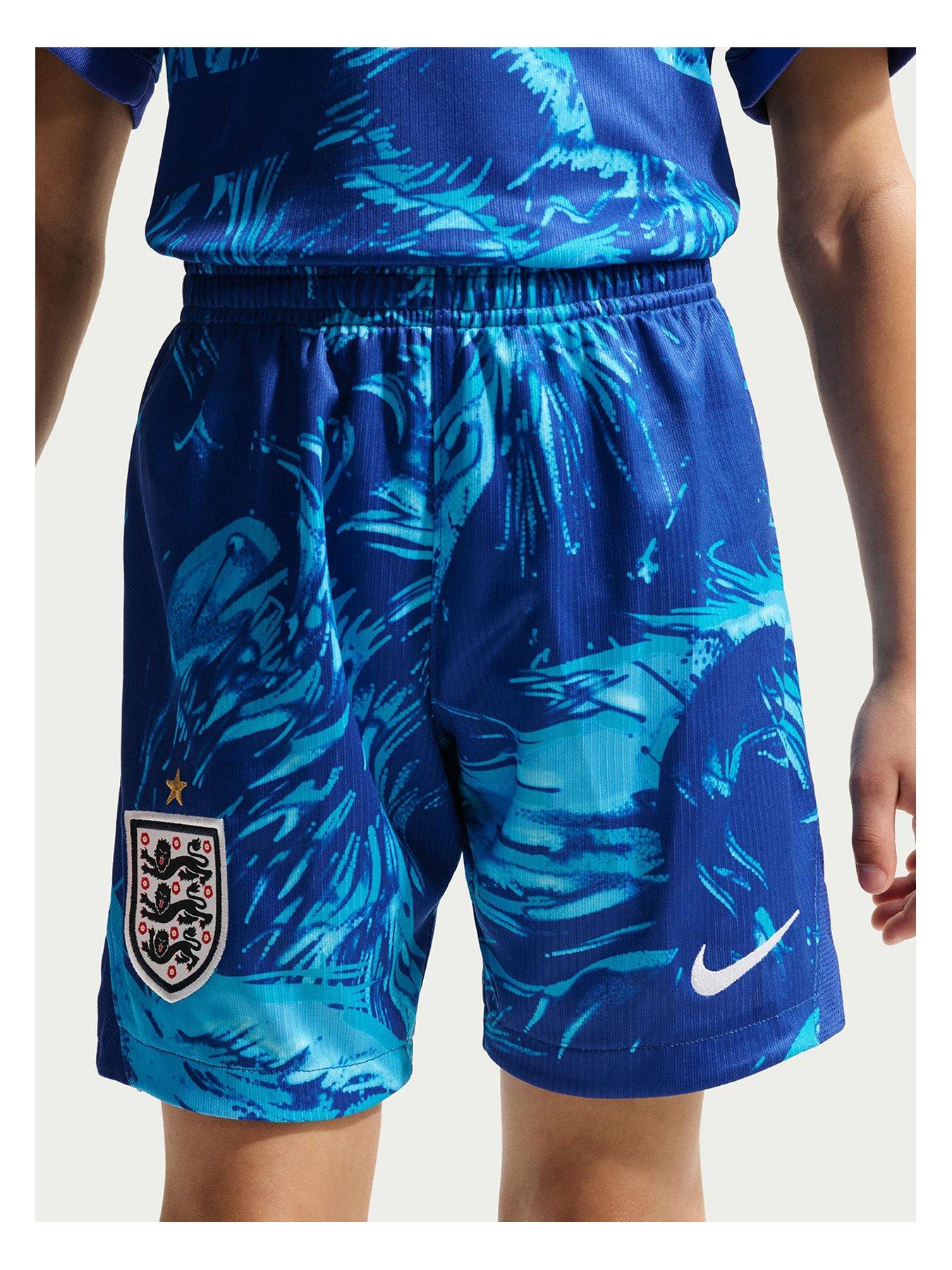 Nike Older Kids England 2026 Dri-Fit Stadium Goalkeeper Shorts - Blue