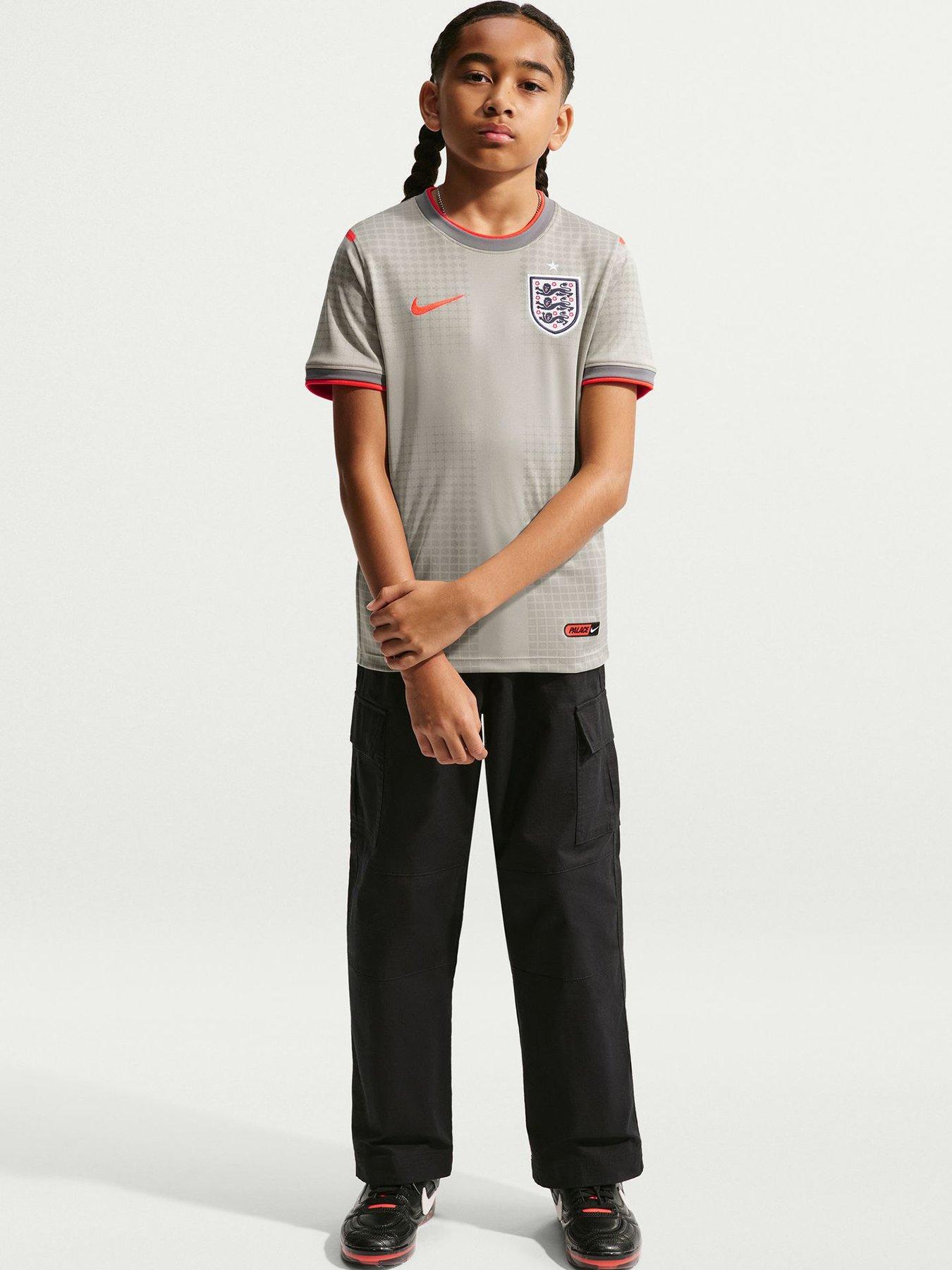 Image 2 of 5 of Nike England X Palace Big Kids Pre Match Top - Grey