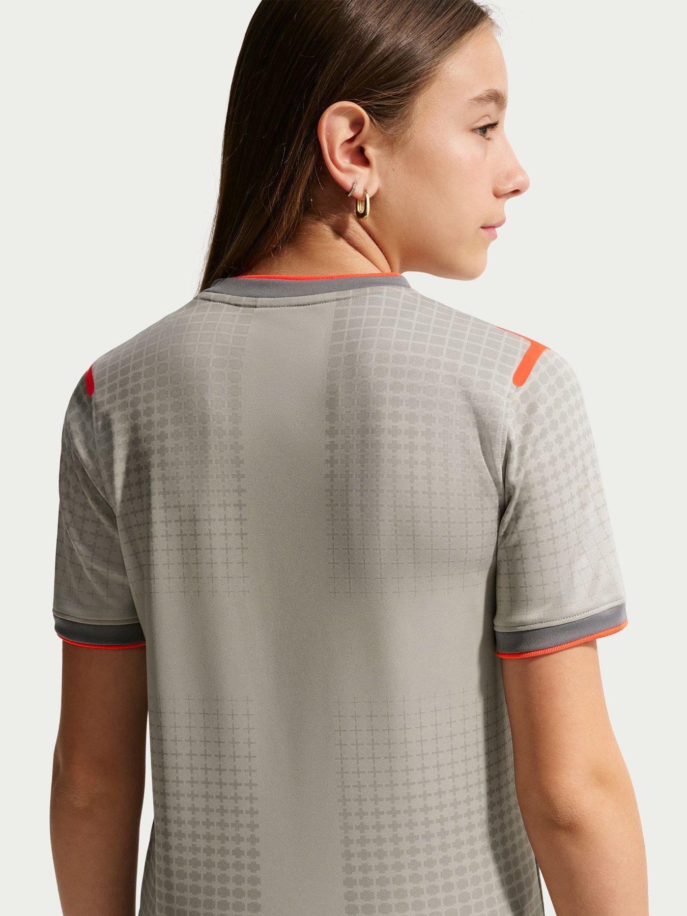 Image 5 of 5 of Nike England X Palace Big Kids Pre Match Top - Grey