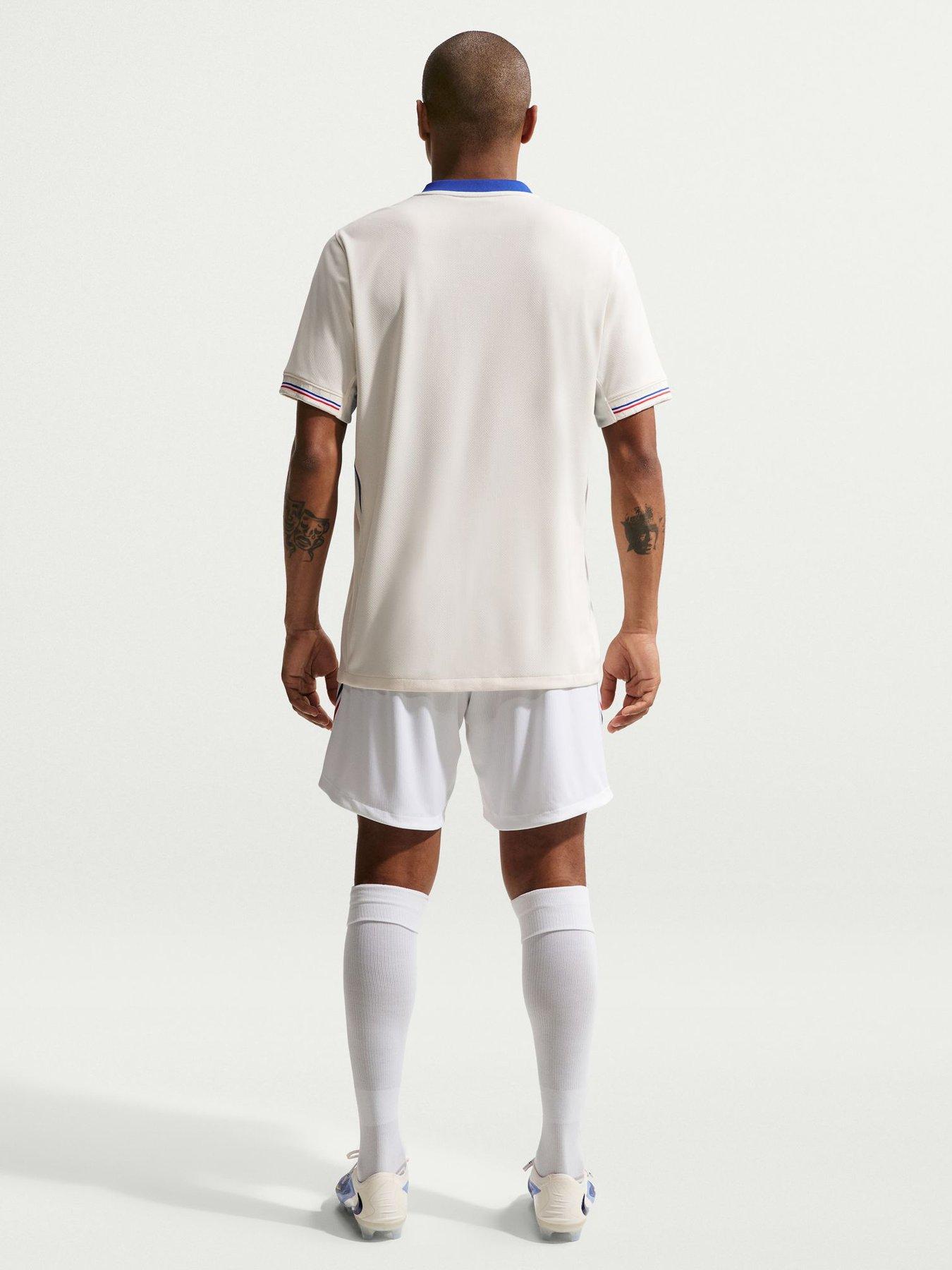 Image 2 of 5 of Nike Men&rsquo;s France 2026 Dri-FIT Stadium Home Shorts &ndash; White