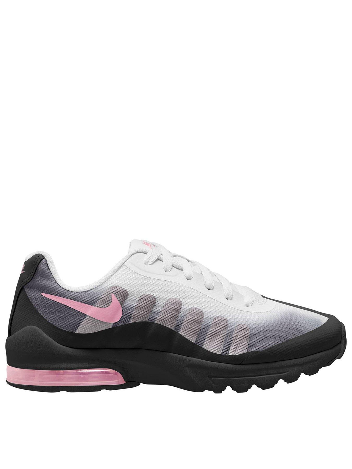 Nike Little Kids Nike Air Max Invigor Trainers - White/Black