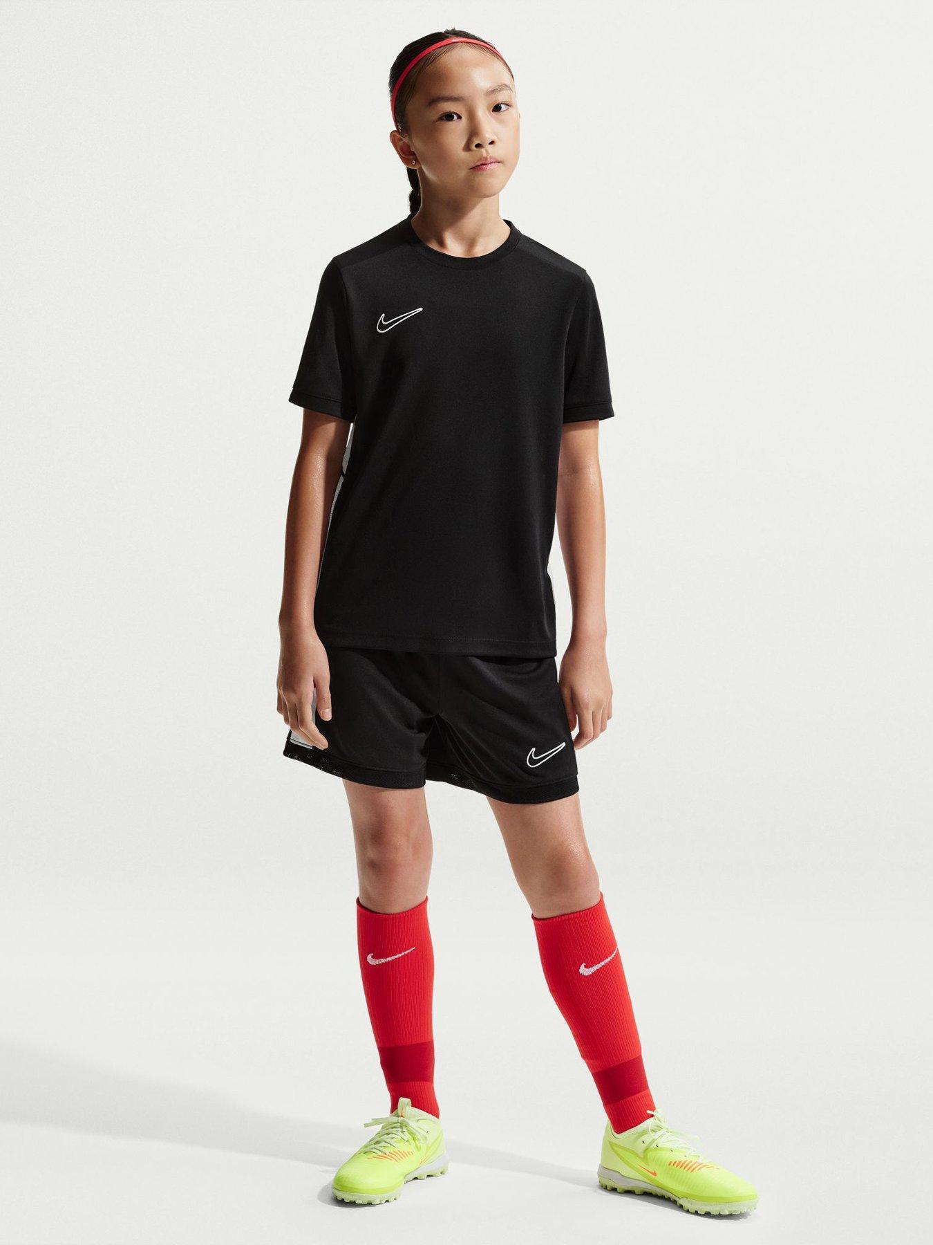 Image 1 of 5 of Nike Junior Girls Dri-FIT Academy 25 4 Inch Shorts - Black
