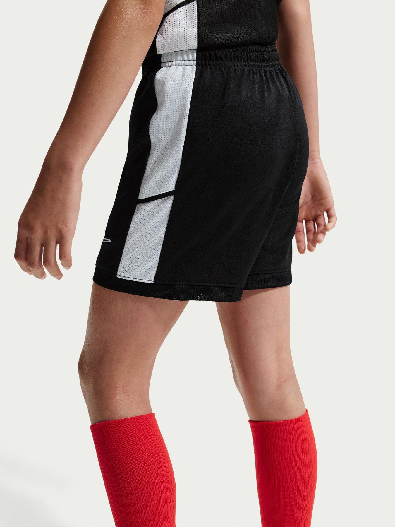 Image 4 of 5 of Nike Junior Girls Dri-FIT Academy 25 4 Inch Shorts - Black