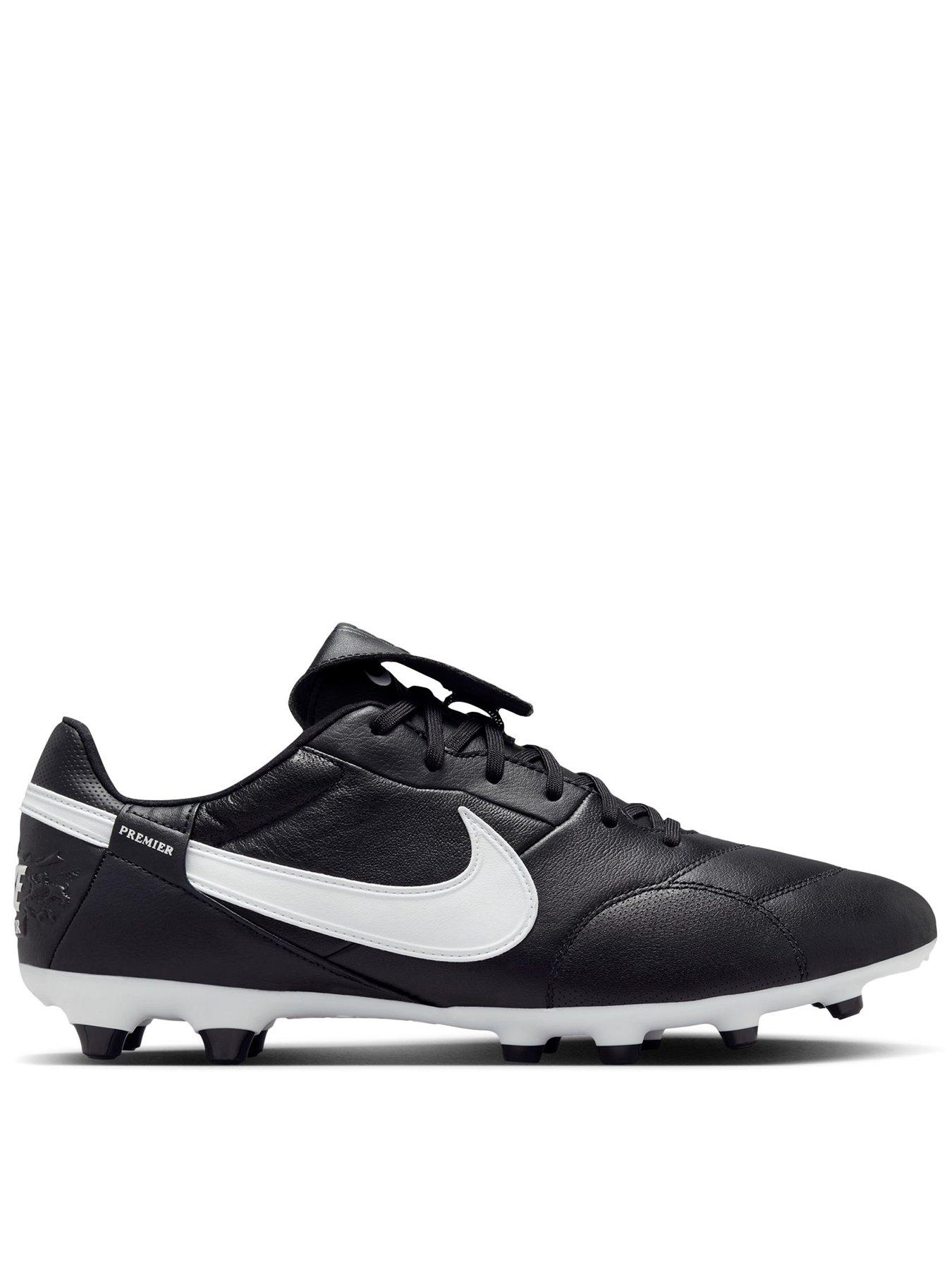 Image 1 of 6 of Nike Mens Premier 3 Firm Ground Football Boots - Black