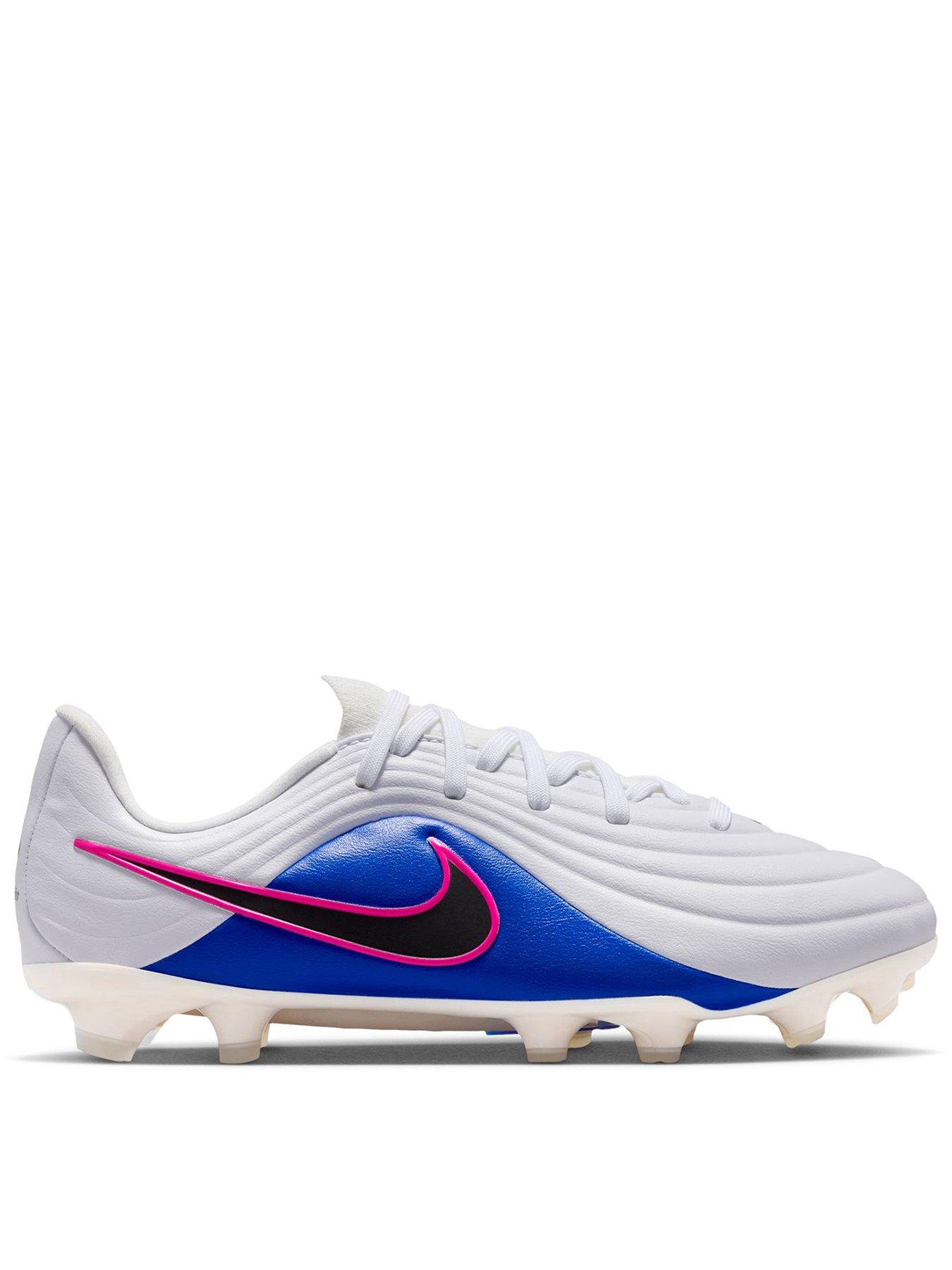 Nike Youth Tiempo Academy Firm Ground Football Boots - White