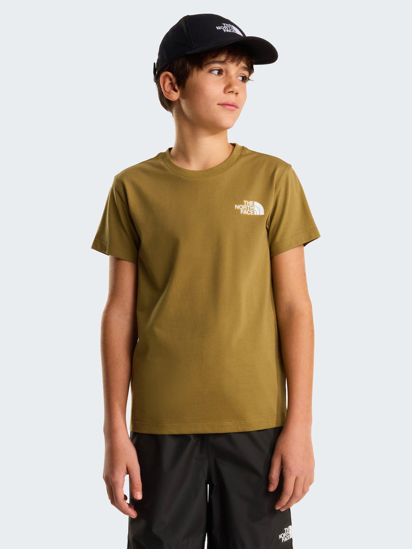 The North Face Junior Boys Simple Dome T-Shirt - Green