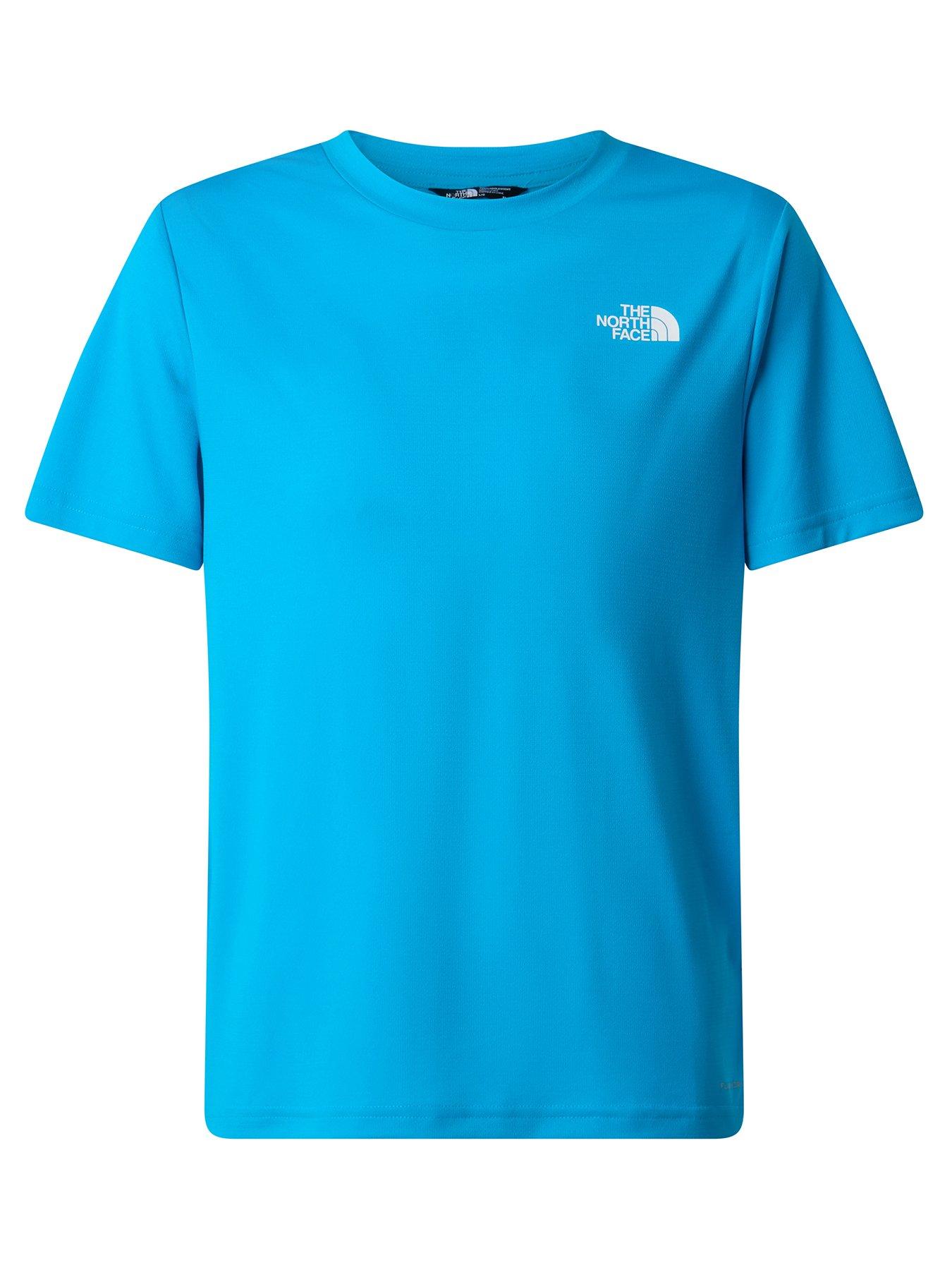 Image 2 of 5 of The North Face Junior Boys 24/7 T-Shirt - Blue