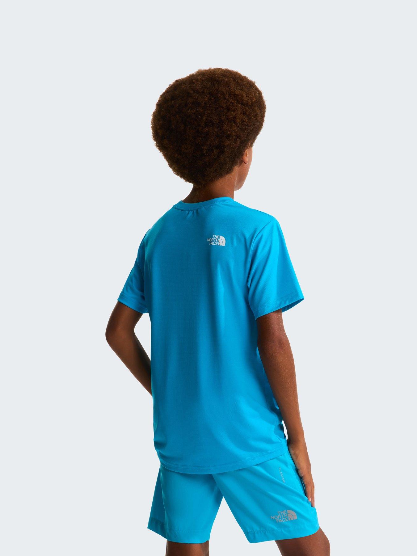 Image 4 of 5 of The North Face Junior Boys 24/7 T-Shirt - Blue