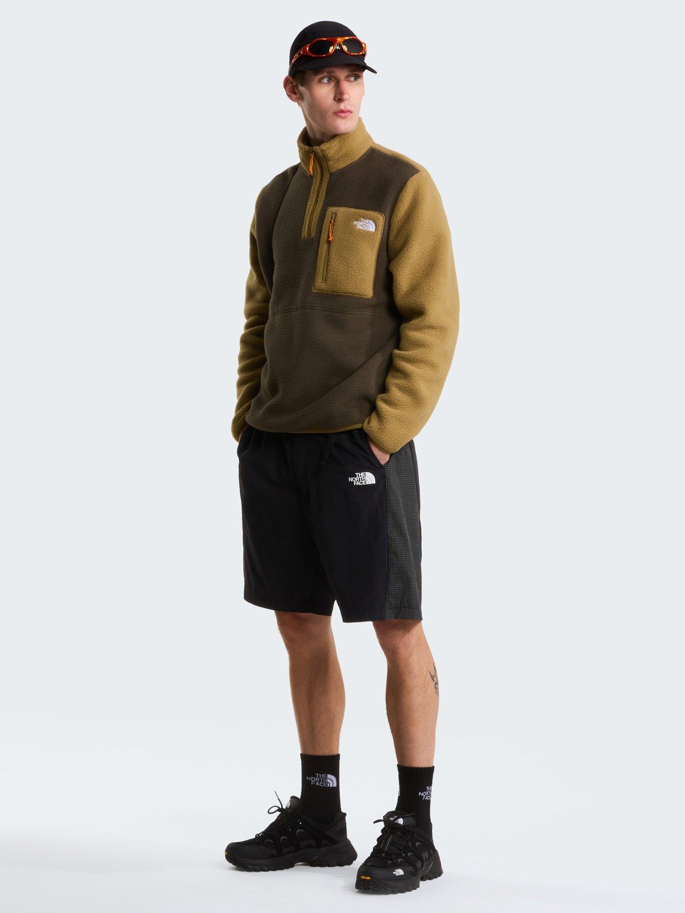 Image 3 of 3 of The North Face Mens Yumiori 1/4 Zip Fleece - Brown
