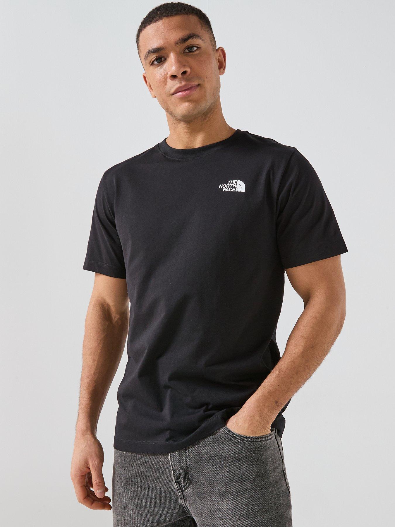 Image 2 of 6 of The North Face Mens Evolution Box NSE T-Shirt - Black
