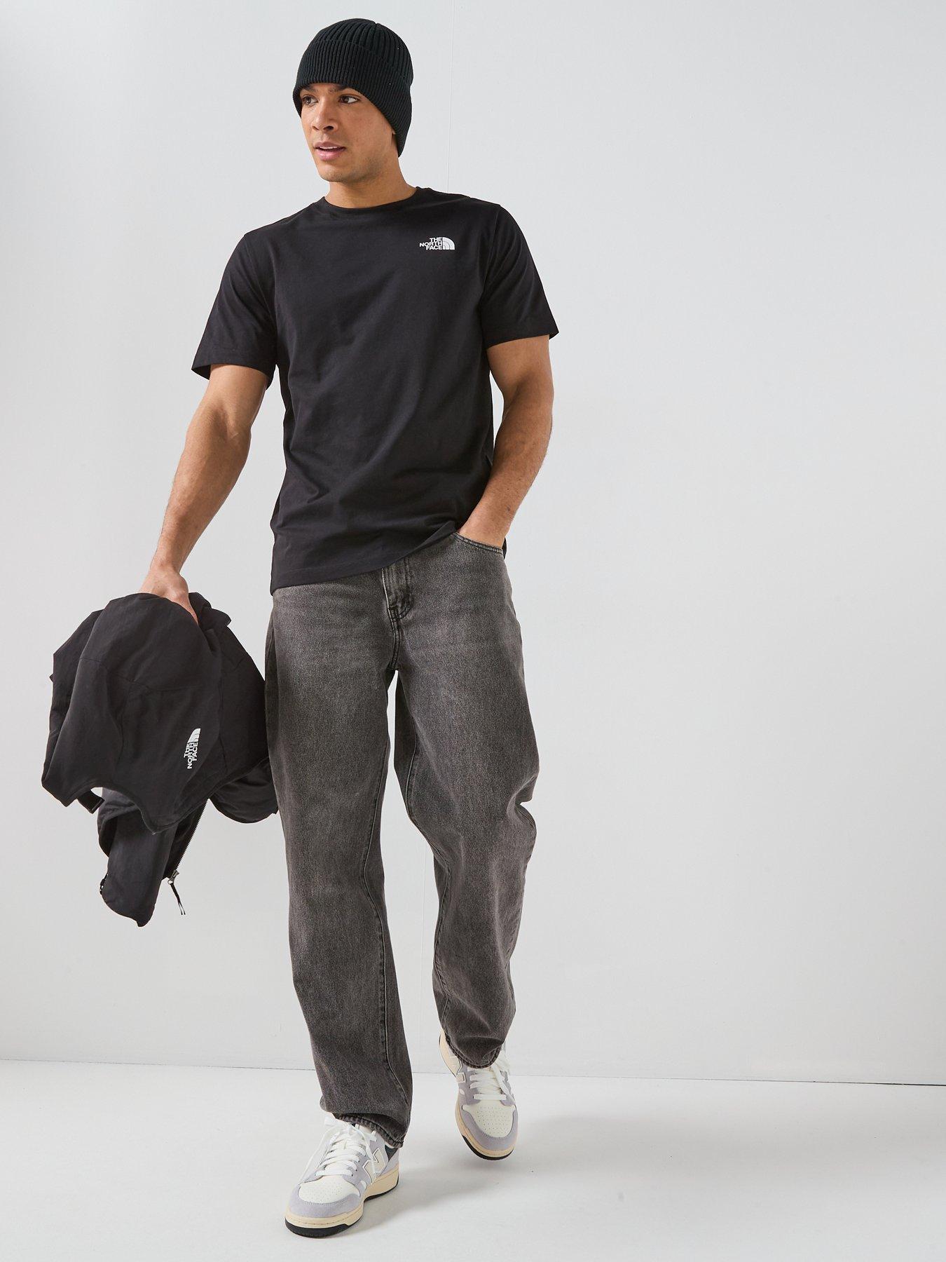 Image 3 of 6 of The North Face Mens Evolution Box NSE T-Shirt - Black