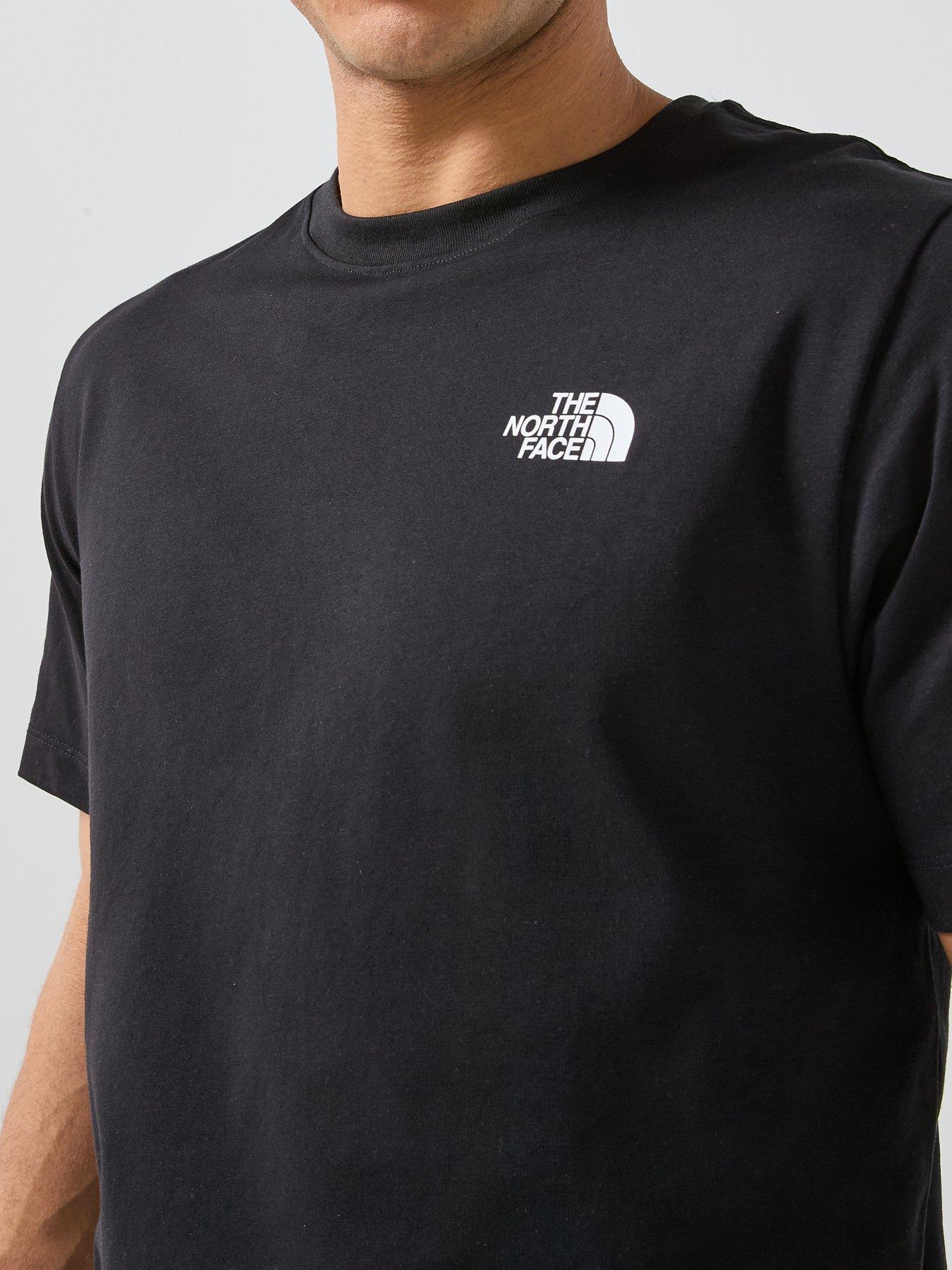 Image 4 of 6 of The North Face Mens Evolution Box NSE T-Shirt - Black