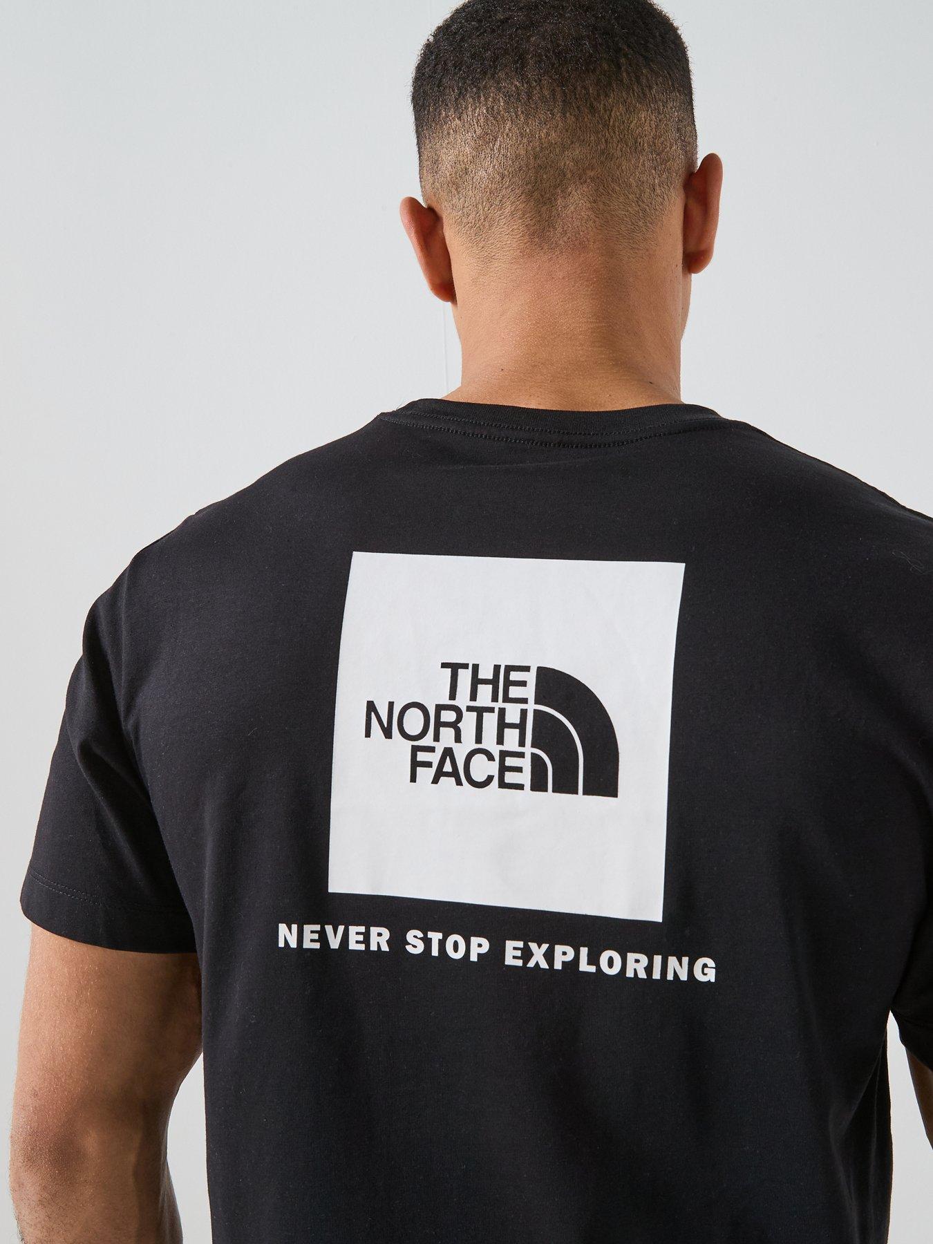 Image 5 of 6 of The North Face Mens Evolution Box NSE T-Shirt - Black