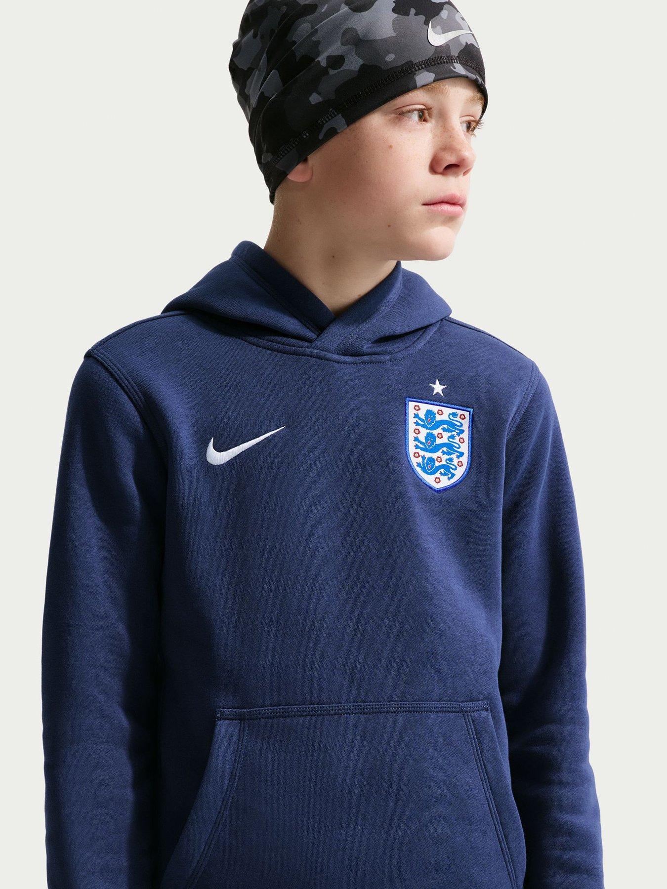 Image 3 of 5 of Nike Older Kids England NSW Club Hoodie &ndash; Navy