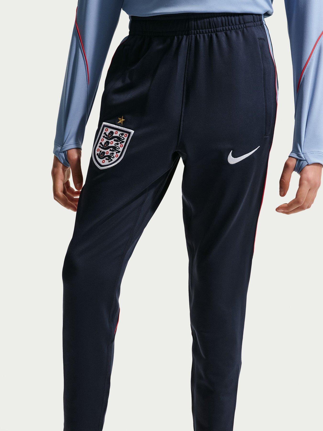 Nike Older Kids & England & Strike Pants, Obsidian/Work Blue/White, Size Xl