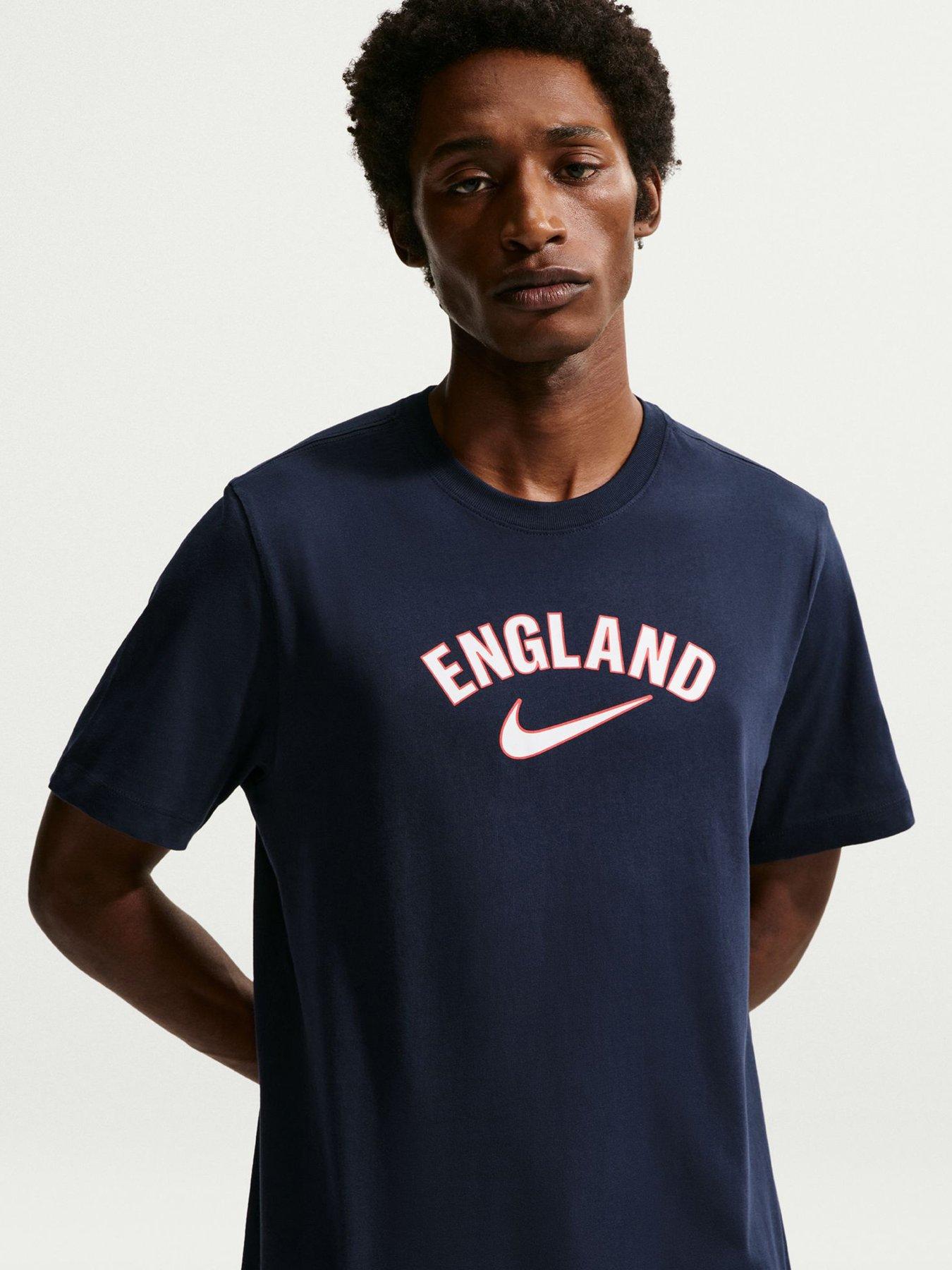 Nike Men’s England Word T-Shirt – Navy