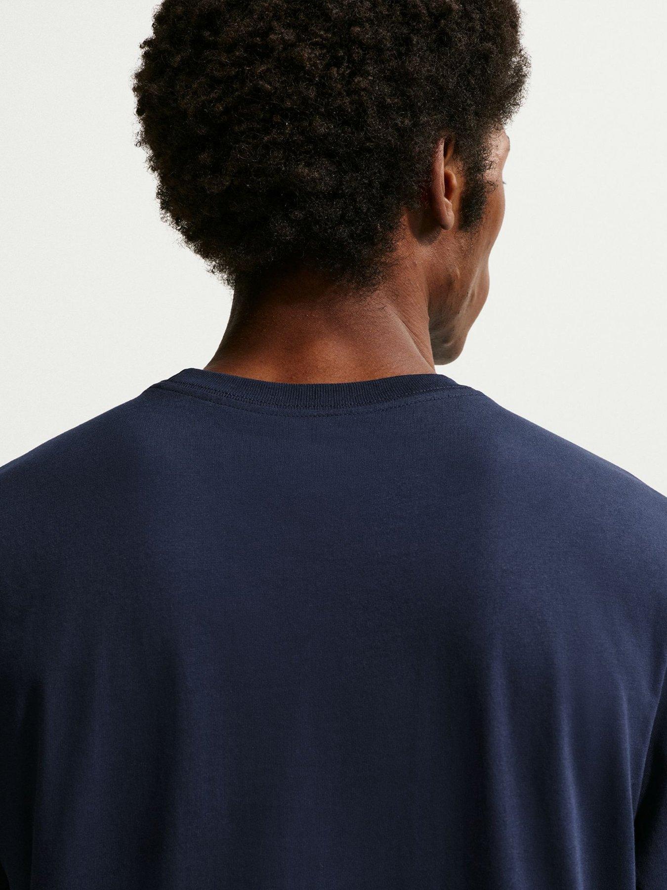 Image 4 of 5 of Nike Men&rsquo;s England Word T-Shirt &ndash; Navy