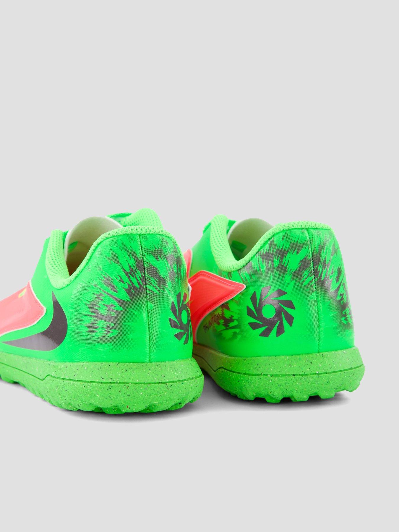 Image 5 of 7 of Nike Youth Phantom 6 Low Academy Erling Haaland Astro Turf Football Boots - Green
