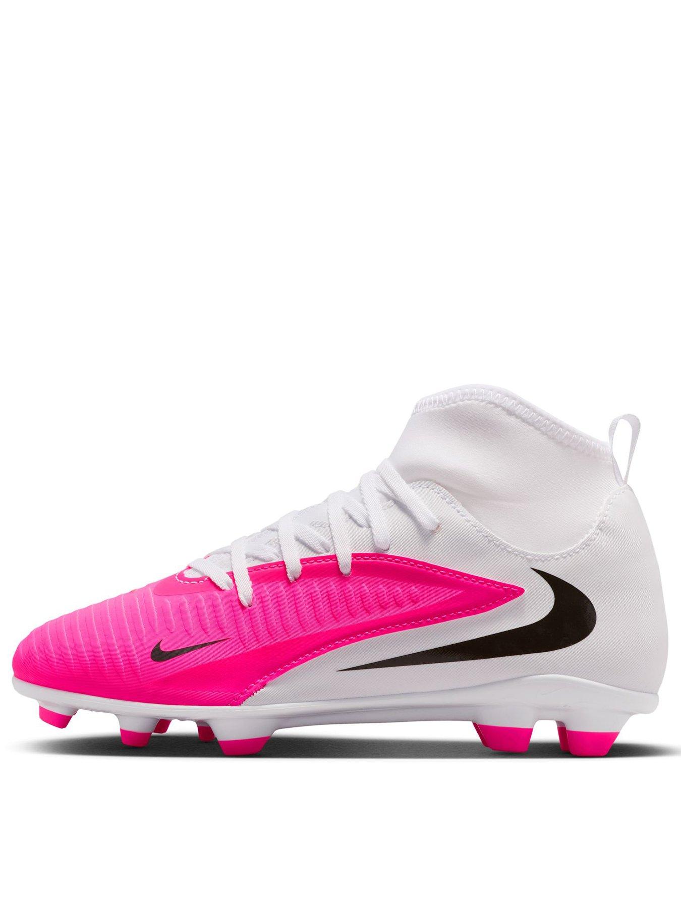 Nike Youth Phantom 6 High Club Firm Ground Football Boots