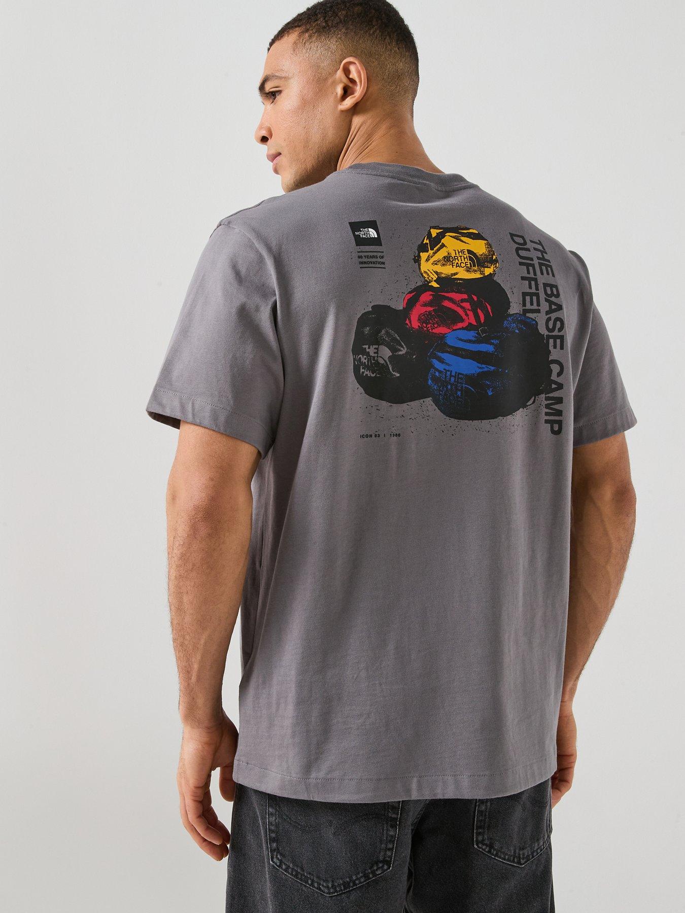 The North Face Mens BCD Celebration Graphic T-Shirt - Grey