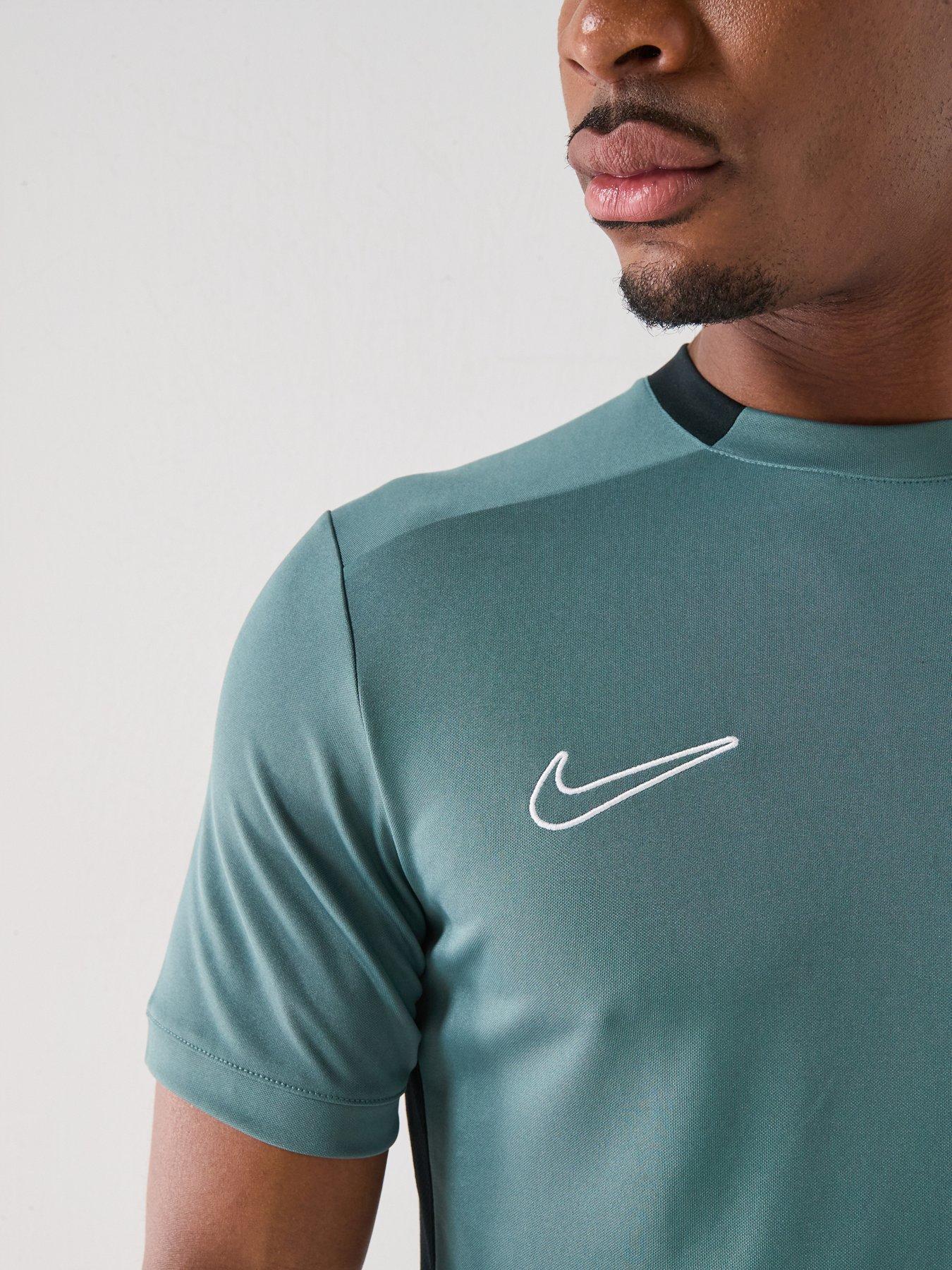 Image 4 of 7 of Nike Mens Academy 25 Short Sleeve T-Shirt - Grey