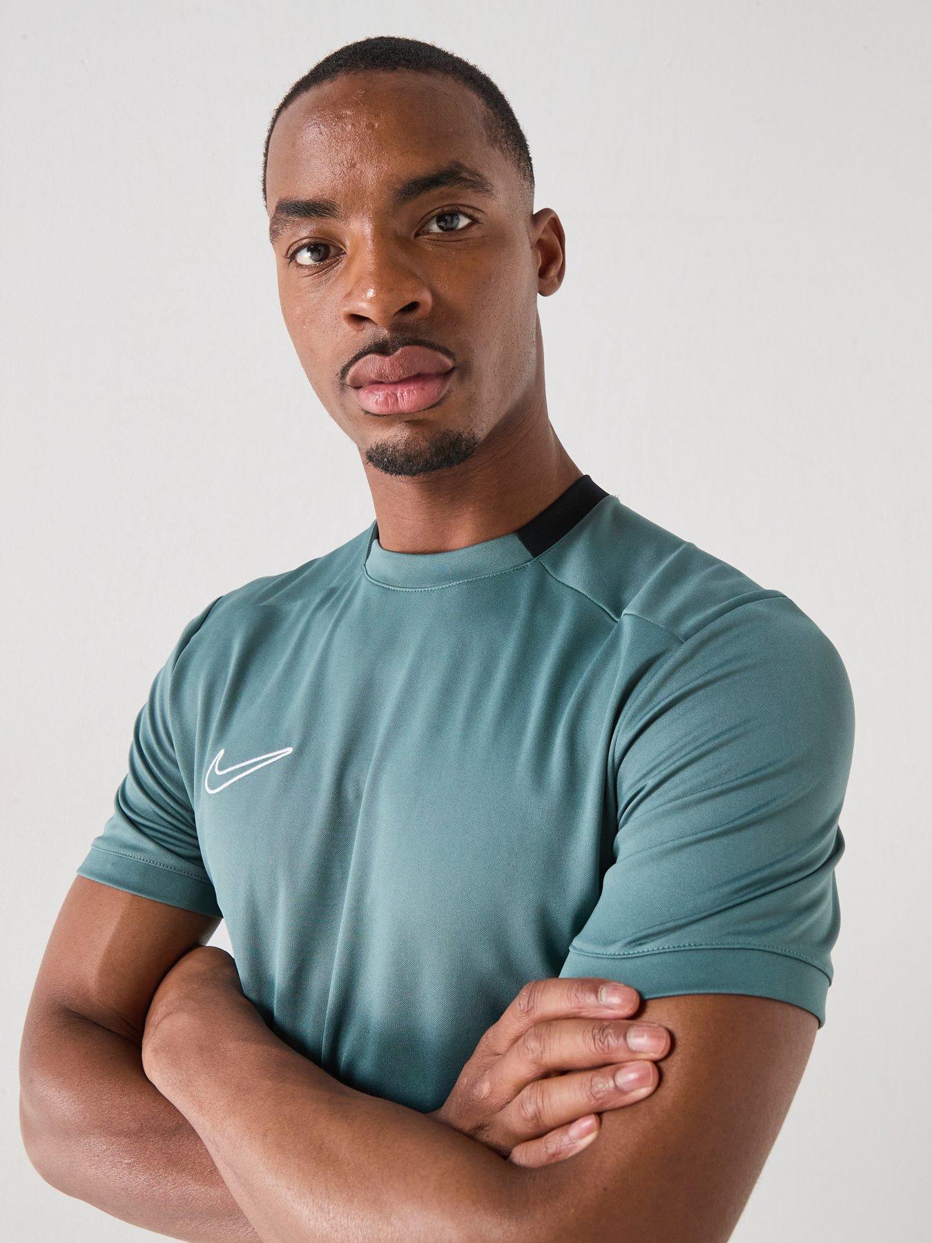 Image 5 of 7 of Nike Mens Academy 25 Short Sleeve T-Shirt - Grey
