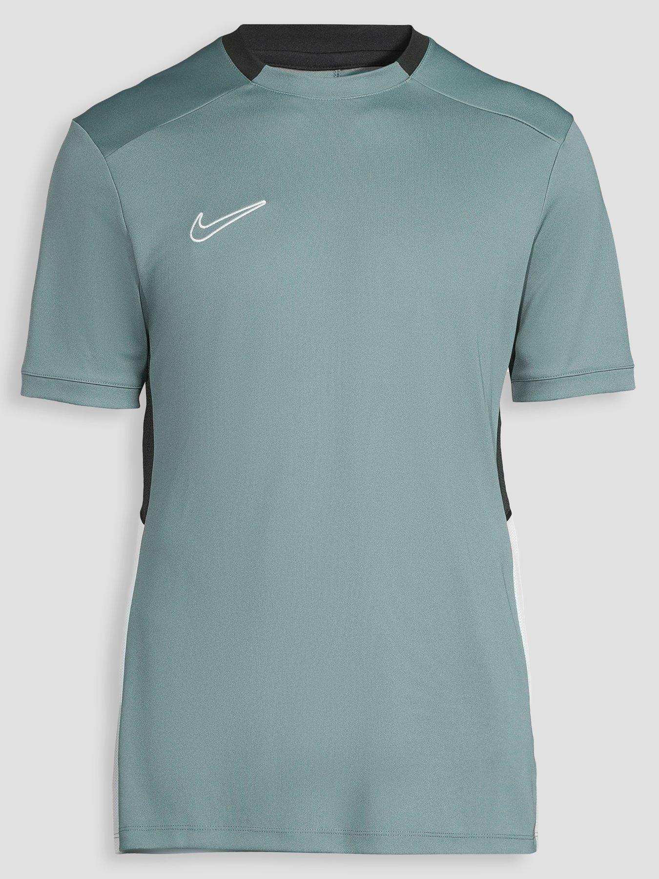 Image 7 of 7 of Nike Mens Academy 25 Short Sleeve T-Shirt - Grey